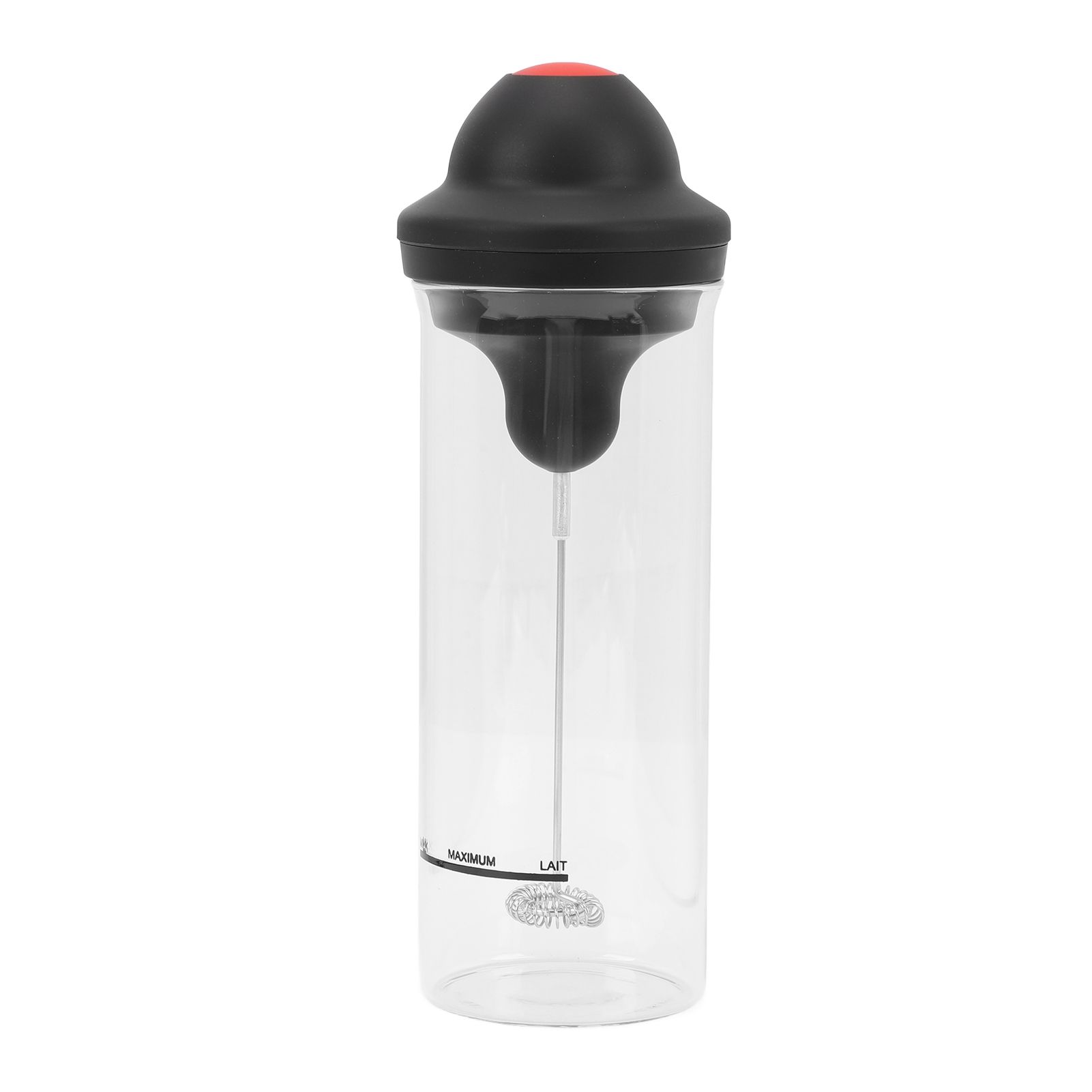 Portable Electric Milk Frother Stainless Steel Efficient Use Automatic view 4