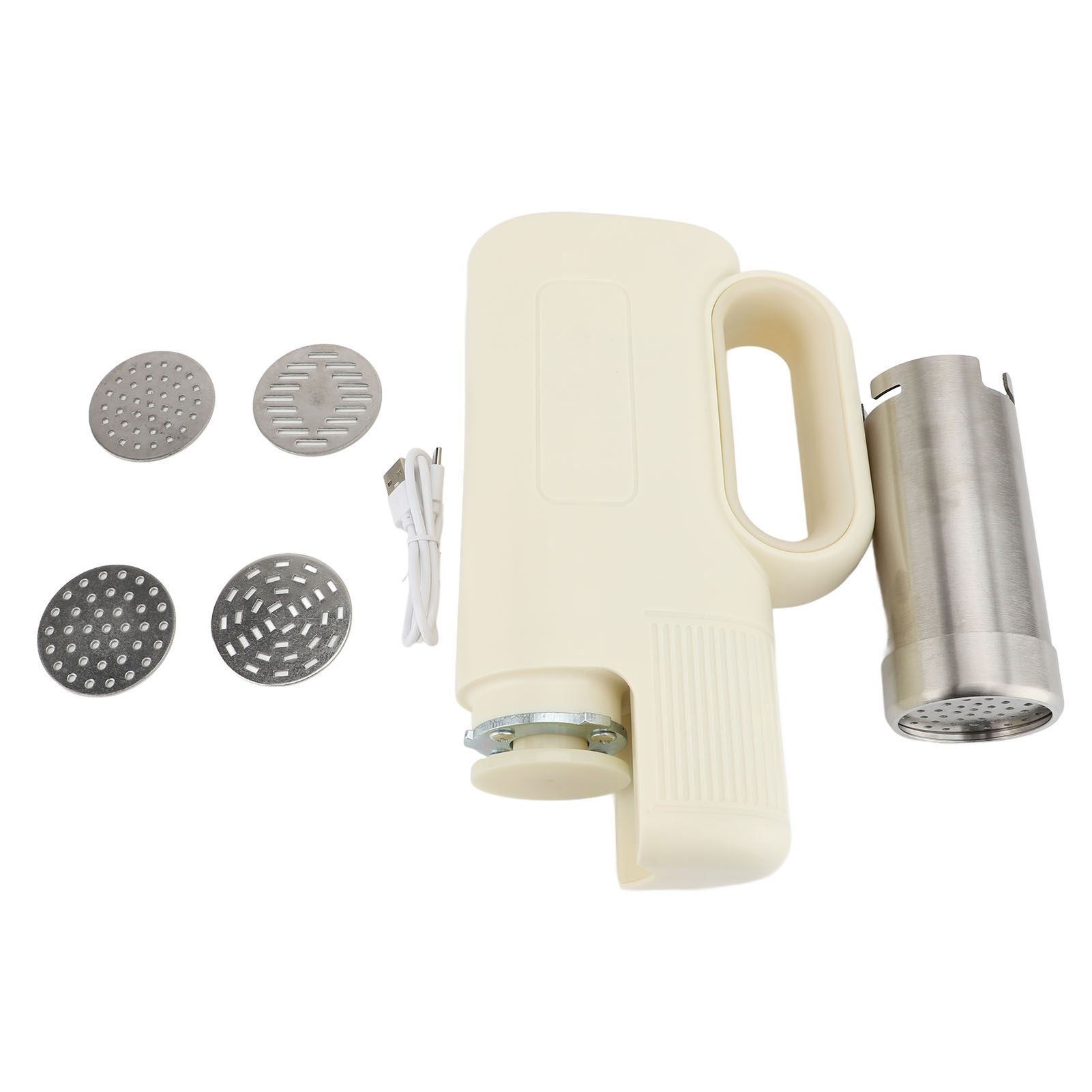 Handheld Electric Pasta Maker 5 in 1 Cordless Pasta Machine Portable Noodle view 3