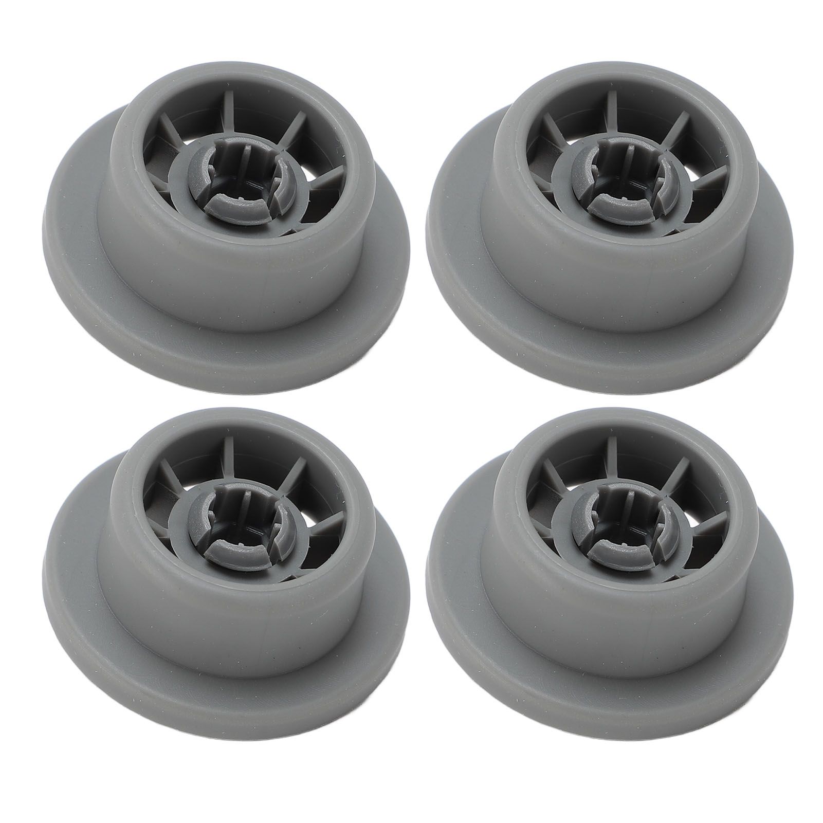 4PCS Dishwasher Lower Rack Wheels for Neff 165314 Lower Basket Rail view 3