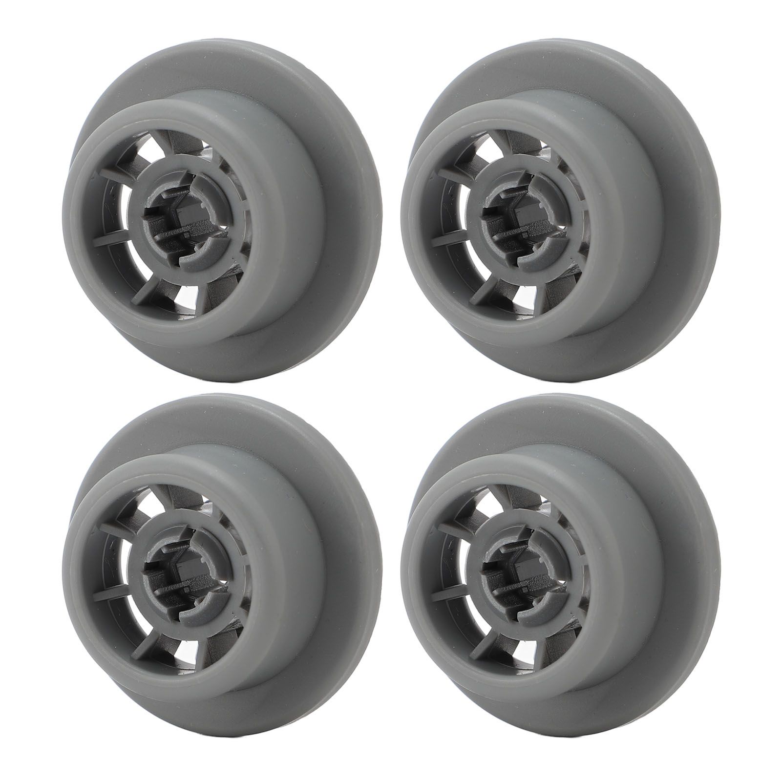 4PCS Dishwasher Lower Rack Wheels for Neff 165314 Lower Basket Rail view 5