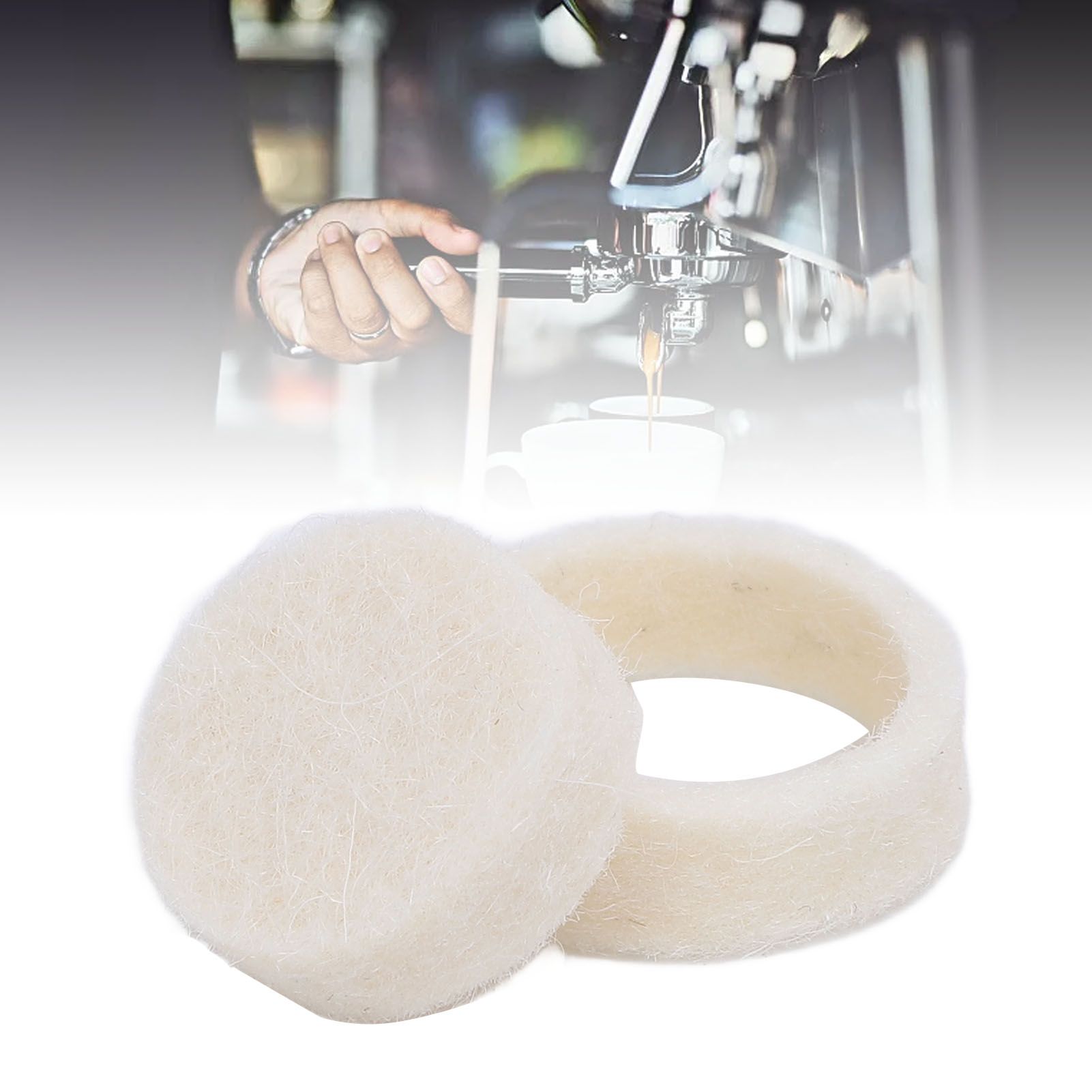 Coffee Machine Felt Washer Wool Sealing Round Soft Felt Washer Replacement for view 12