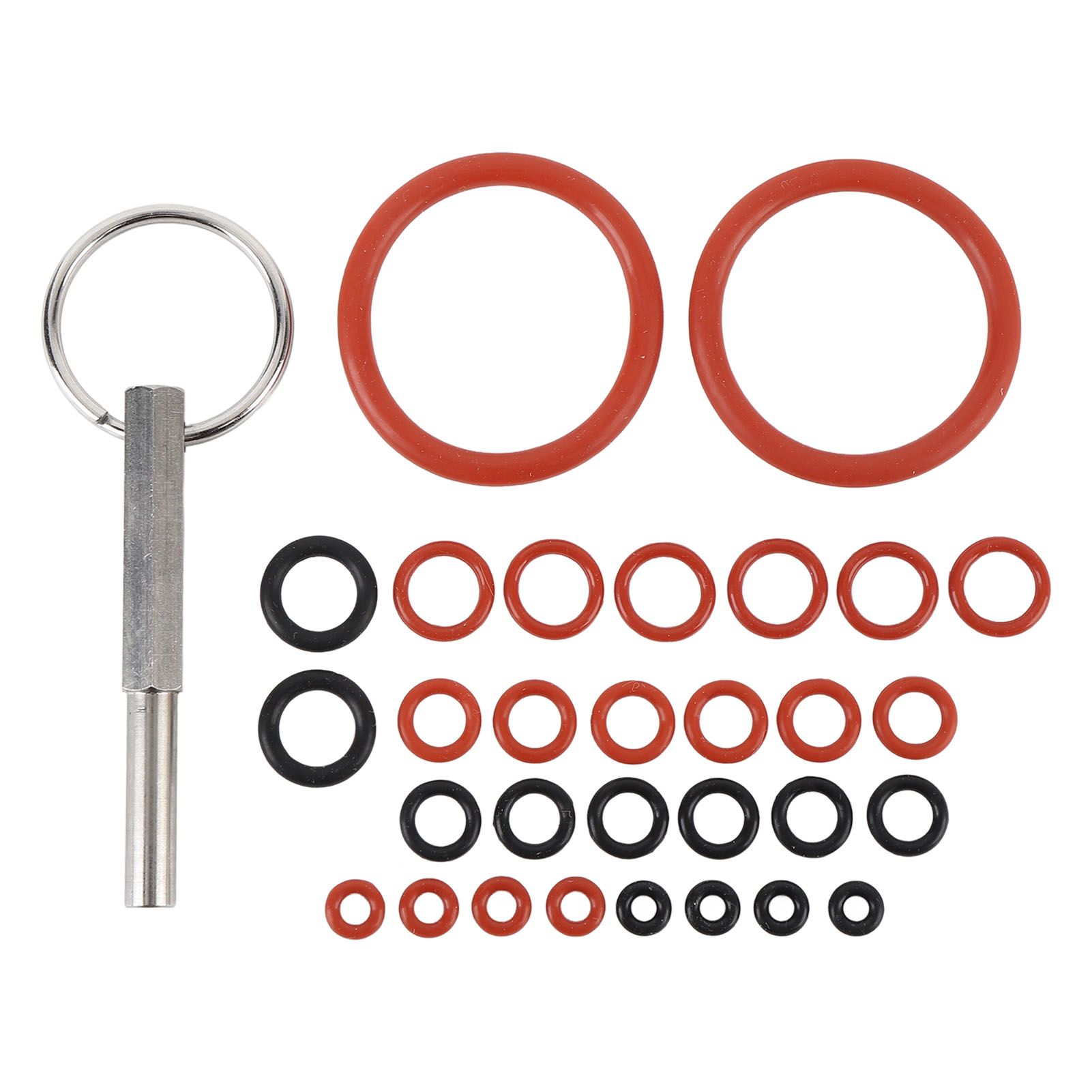 30pcs Coffee Machine Silicone O Rings with Coffee Machine Repair Tool Key view 3