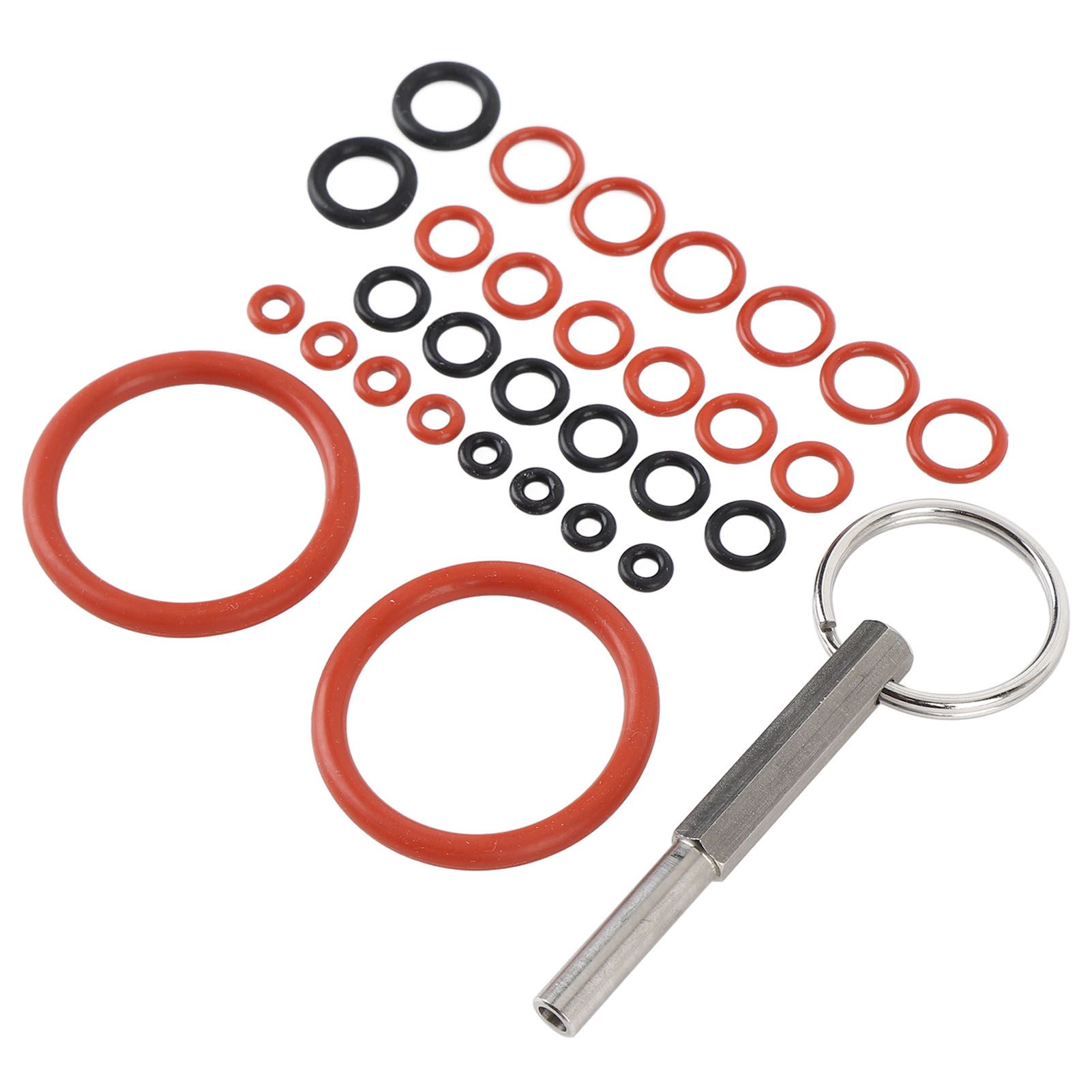 30pcs Coffee Machine Silicone O Rings with Coffee Machine Repair Tool Key view 8
