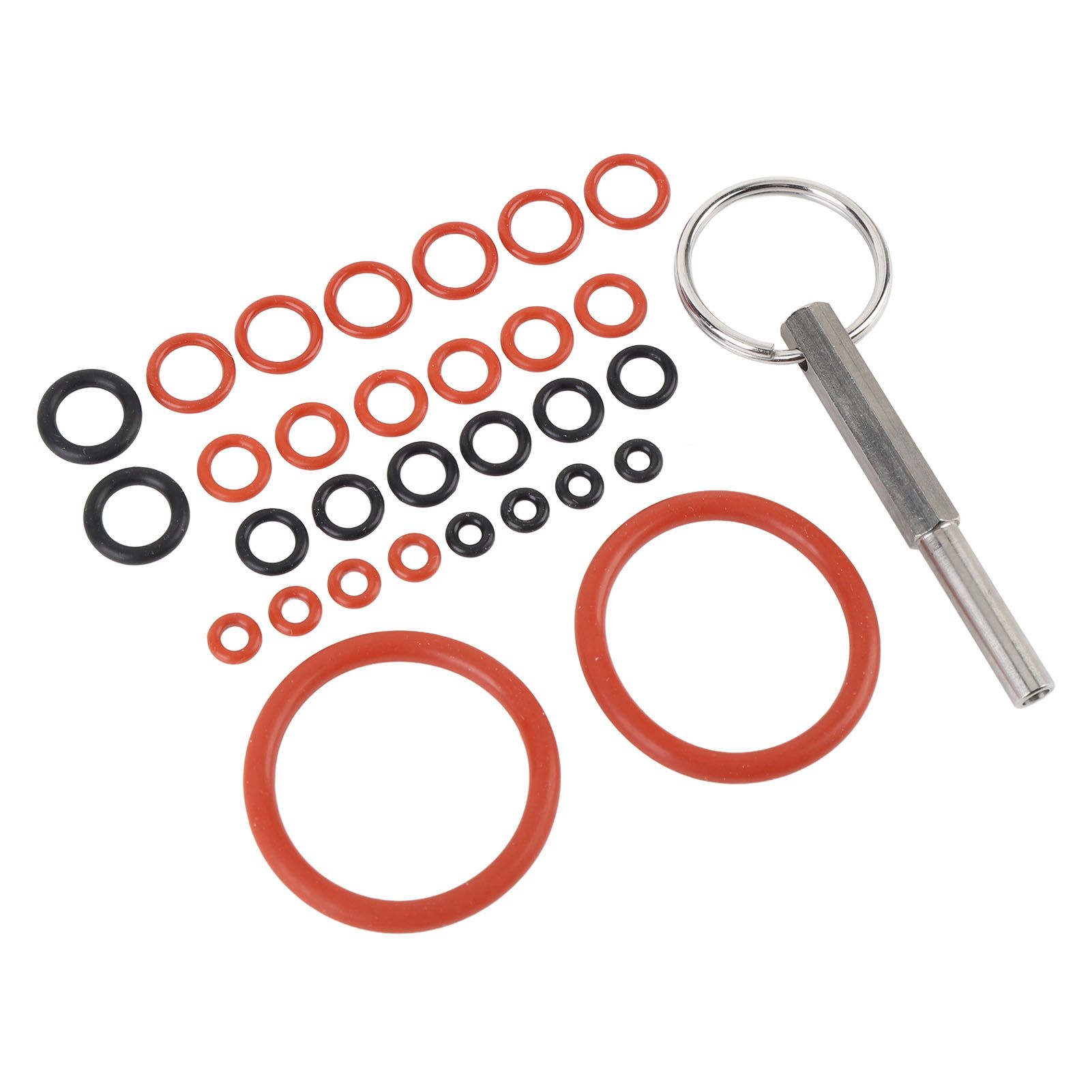 30pcs Coffee Machine Silicone O Rings with Coffee Machine Repair Tool Key view 9