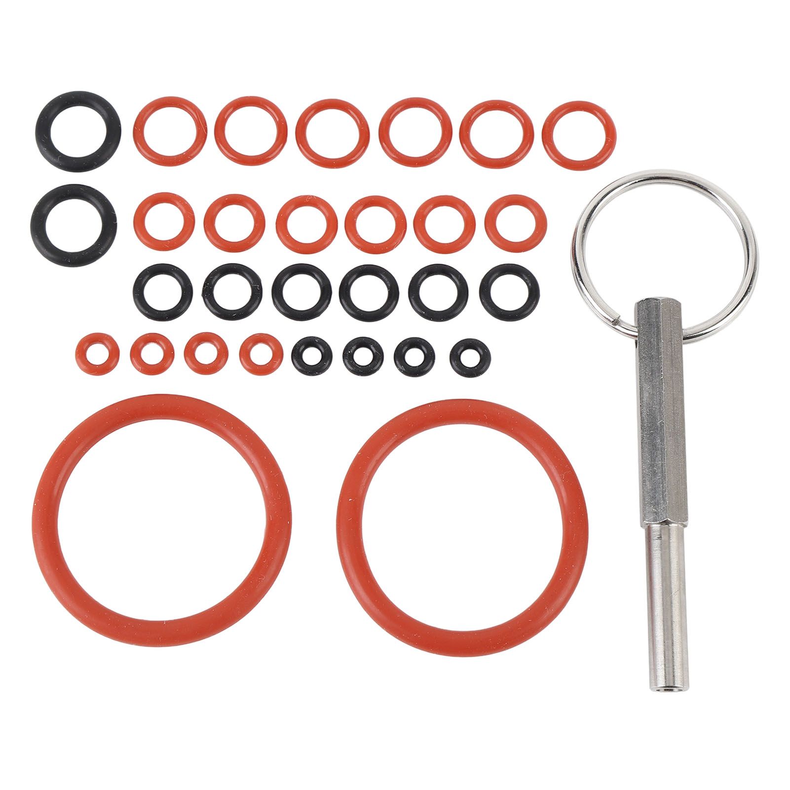 30pcs Coffee Machine Silicone O Rings with Coffee Machine Repair Tool Key view 10