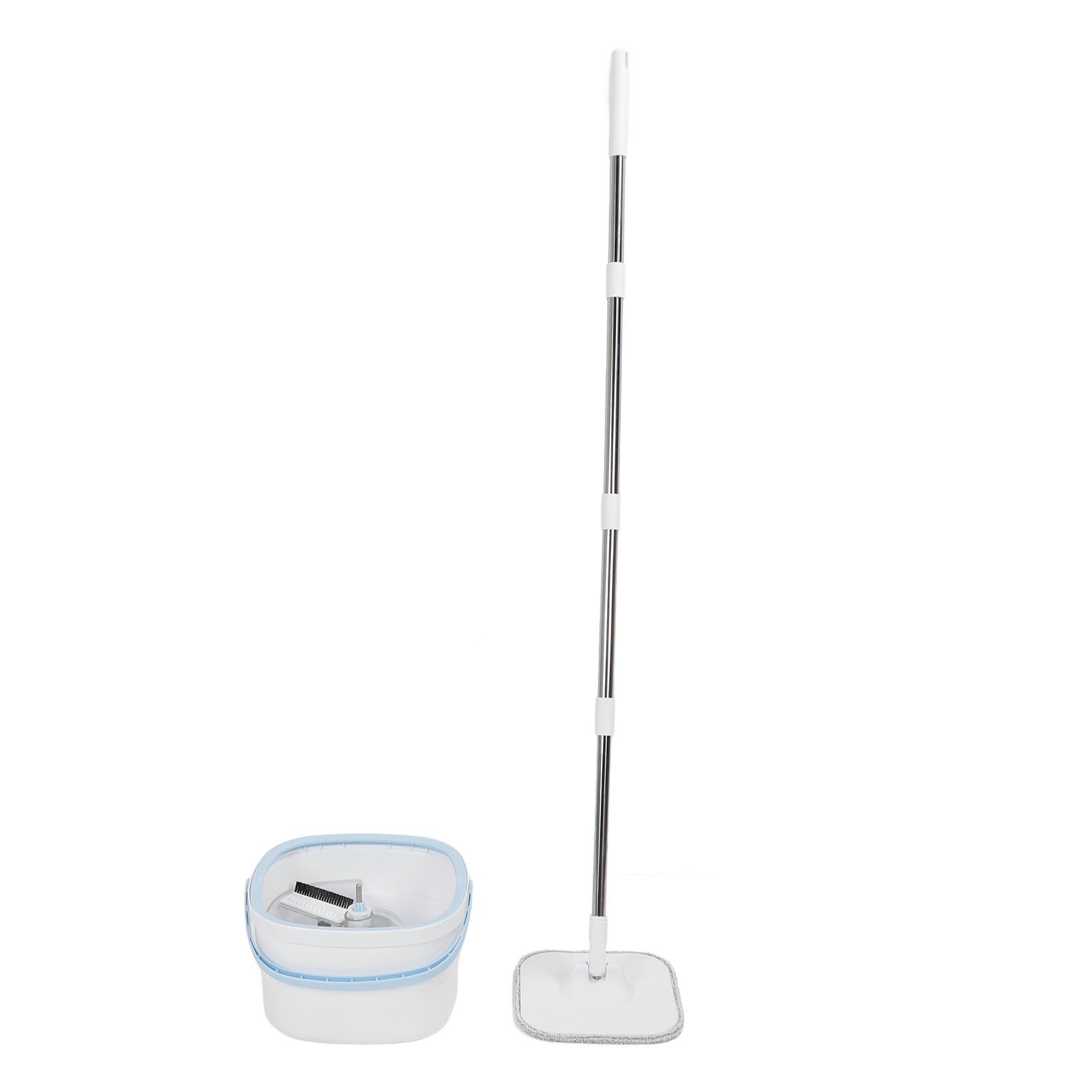 Spin Mop Bucket with Self Separation Dirty and Clean Water System Self