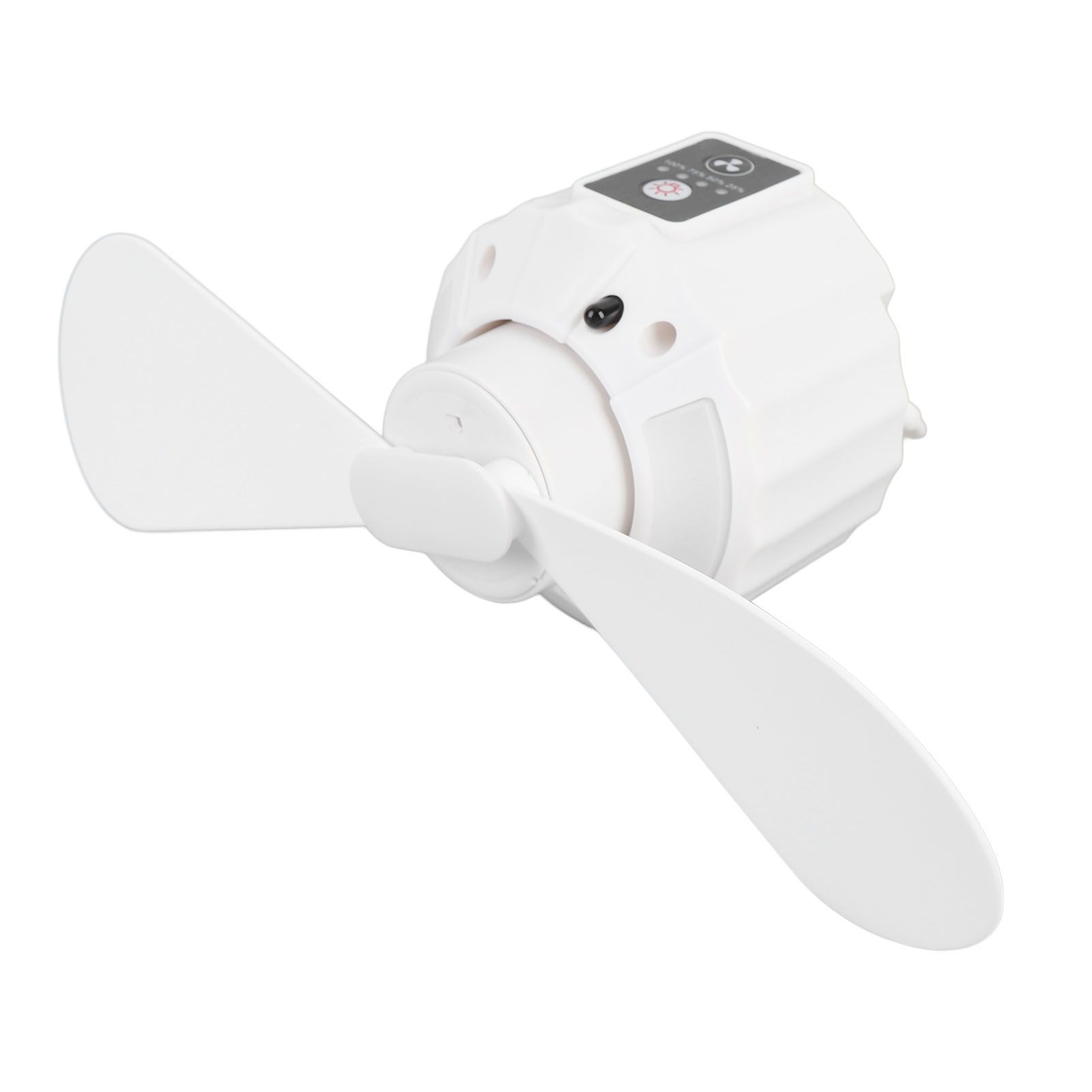 USB Powered Ceiling Fan Rechargeable Remote Control with LED Light Portable view 11