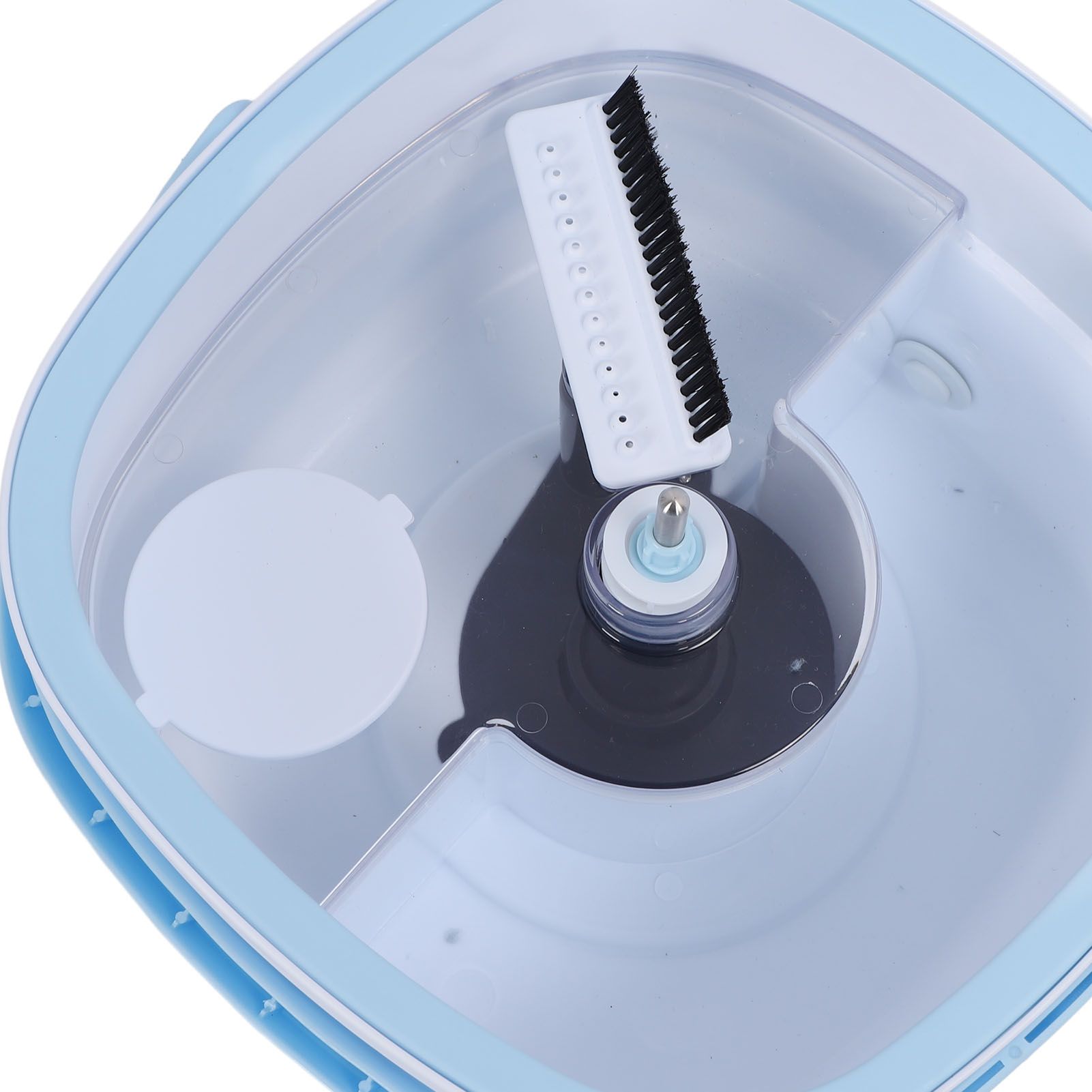 Spin Mop and Bucket Set with Self Separation Dirty and Clean Water System 360 view 5