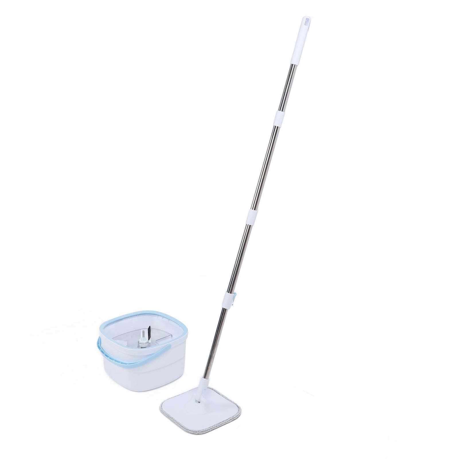 Spin Mop and Bucket Set with Self Separation Dirty and Clean Water System 360 view 8
