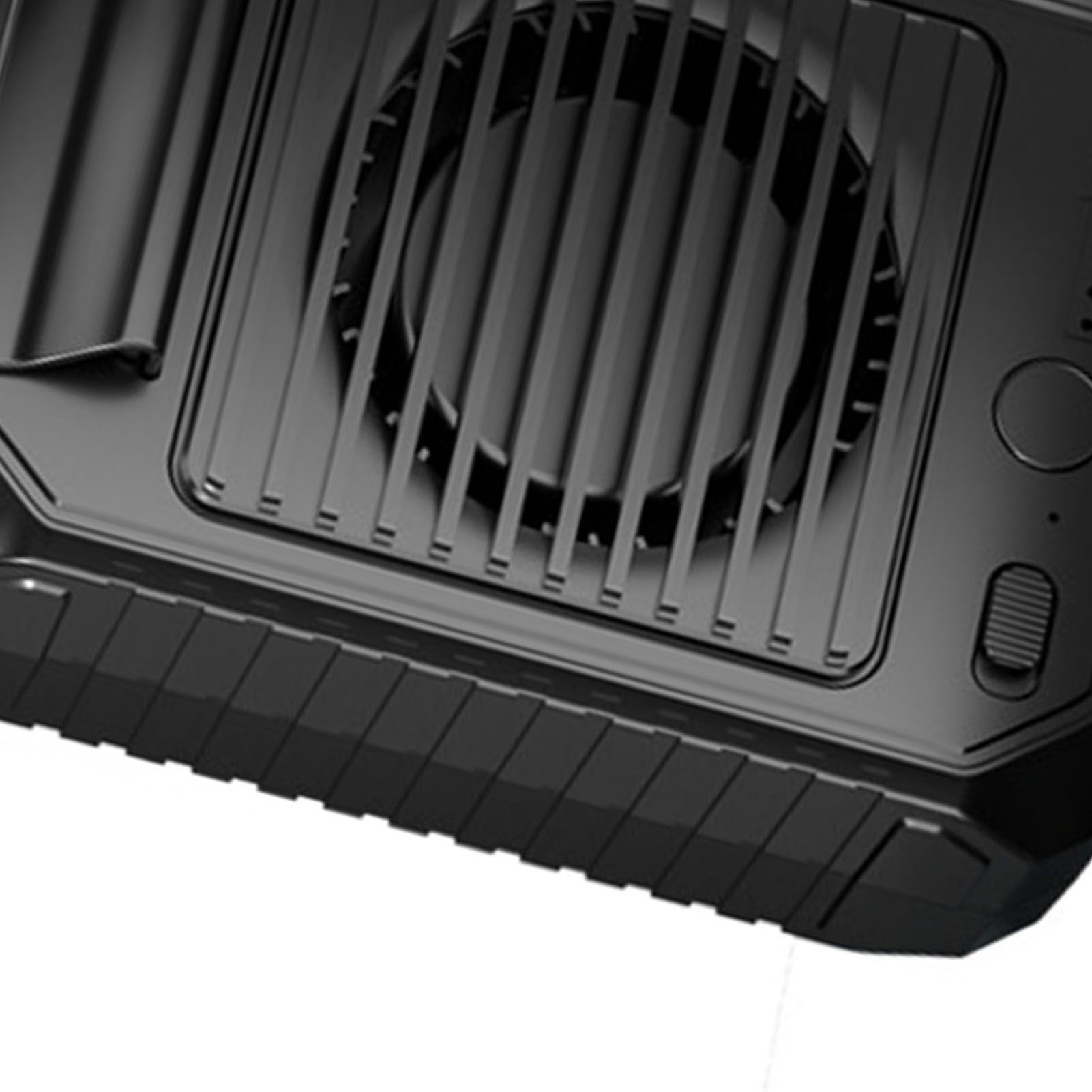 Waist Clip Fan Rechargeable 10000mAh Battery Strong Wind Portable Cooling Fan view 7