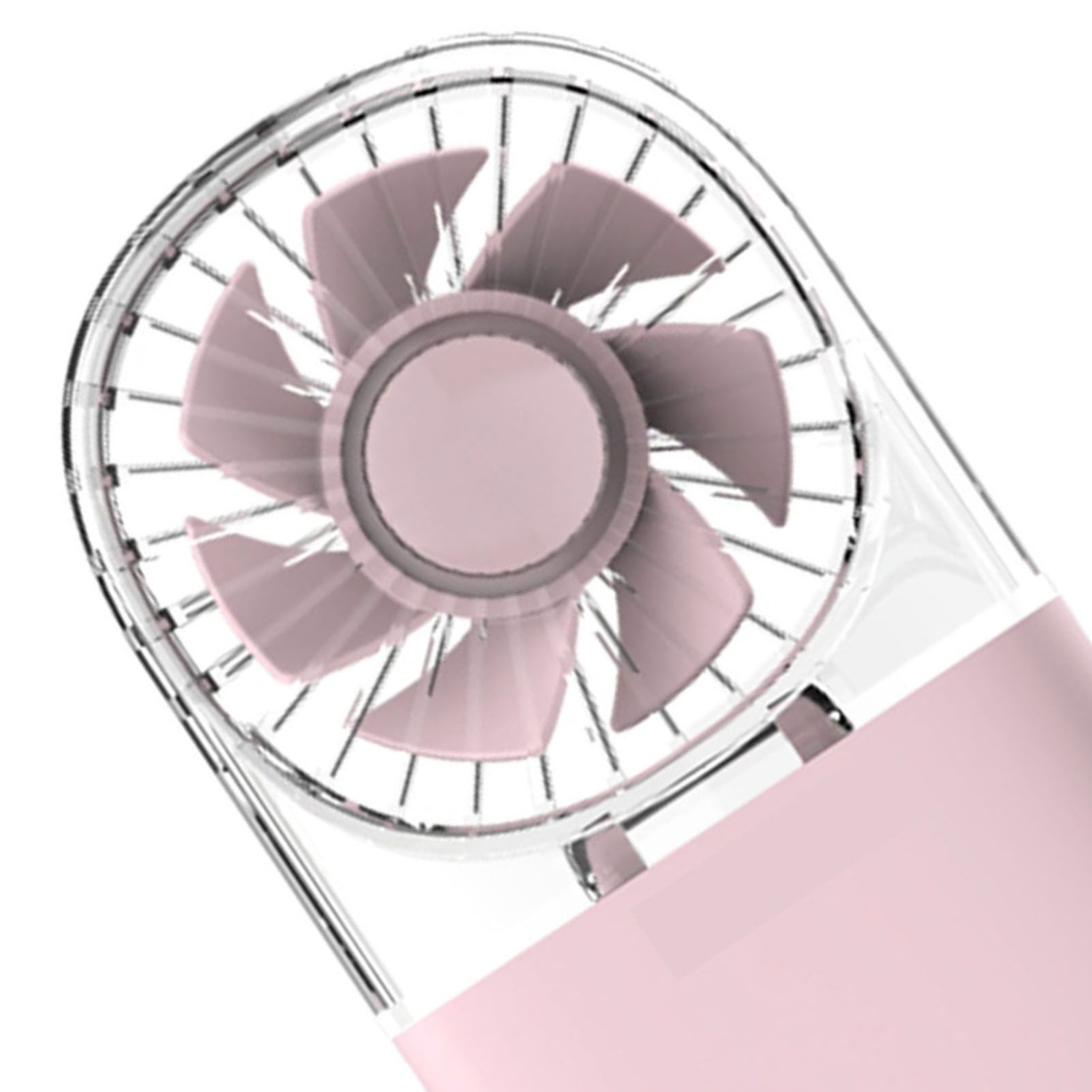 Portable Handheld Fan Mini Desk Foldable Necklace USB Rechargeable Personal view 8
