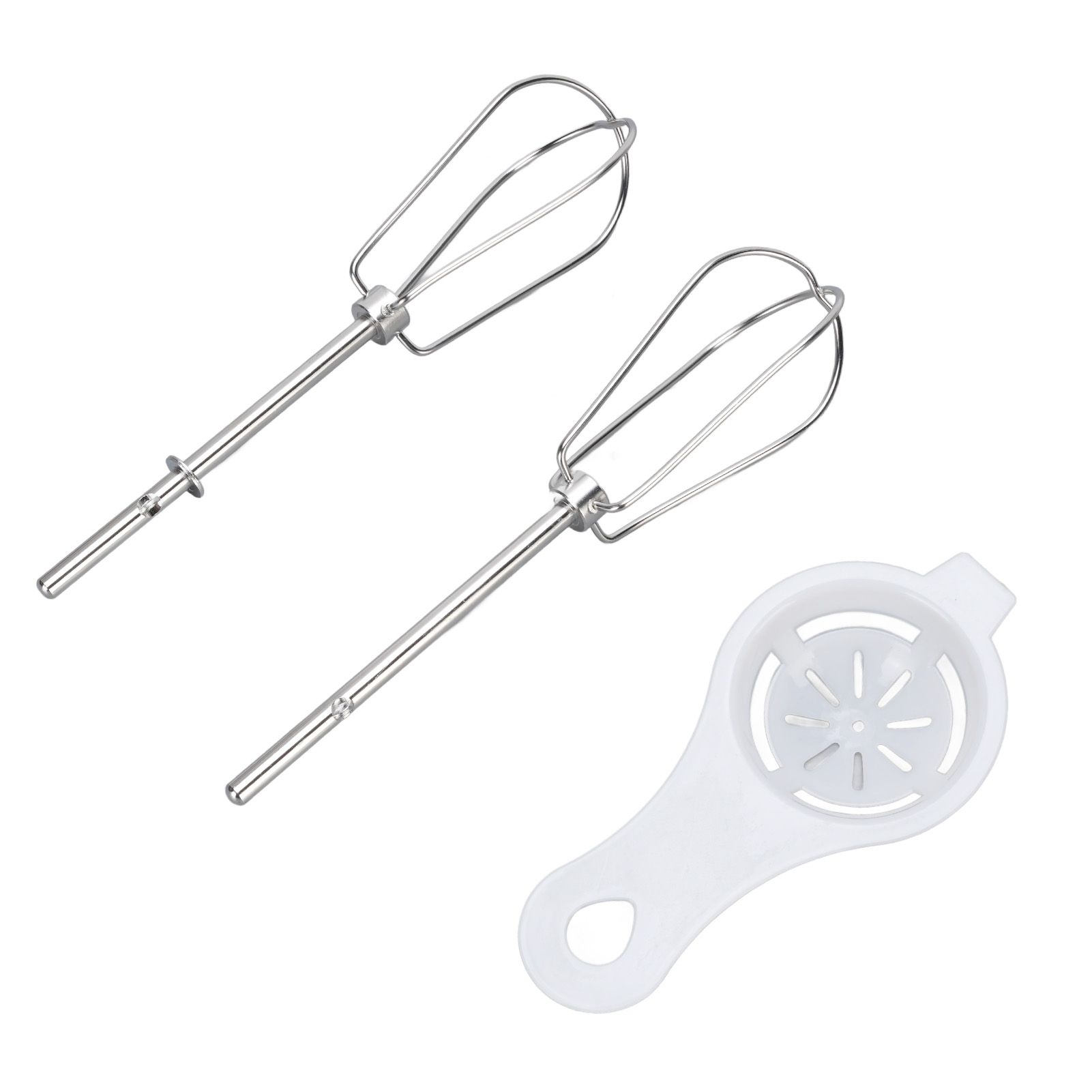 Hand Mixer Attachments Stainless Steel Hand Mixer Beaters with Egg Separator view 6