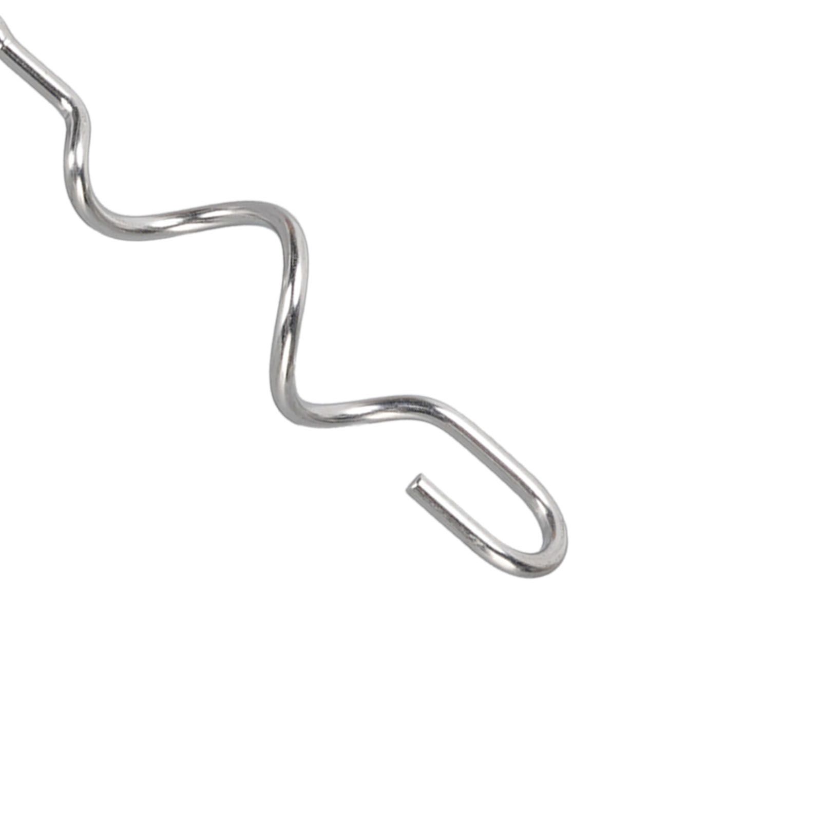 Hand Mixer Dough Hooks Replacement Stainless Steel Kitchen Dough Mixing Bread view 2