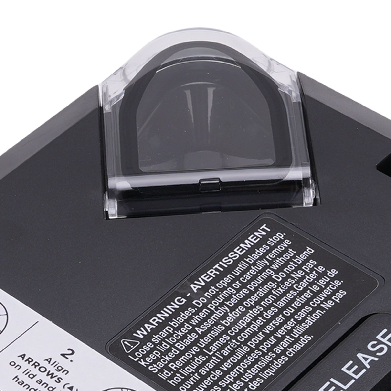 Blender Locking Lid Food Grade Blender Top Lid Cover Replacement Part for view 7