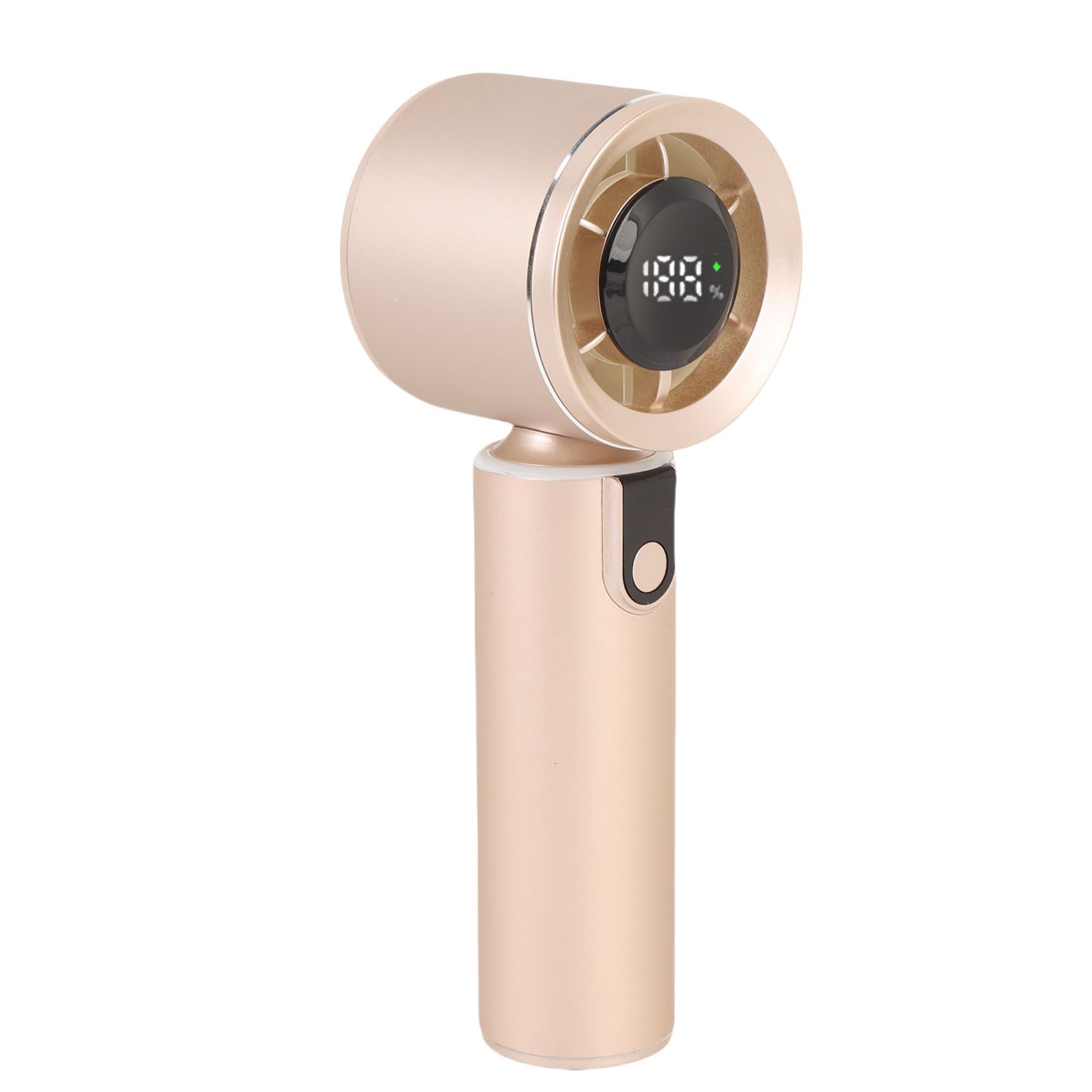 Handheld Travel Fan Colorful Ambiance Lights High Speed Low Noise Portable view 4