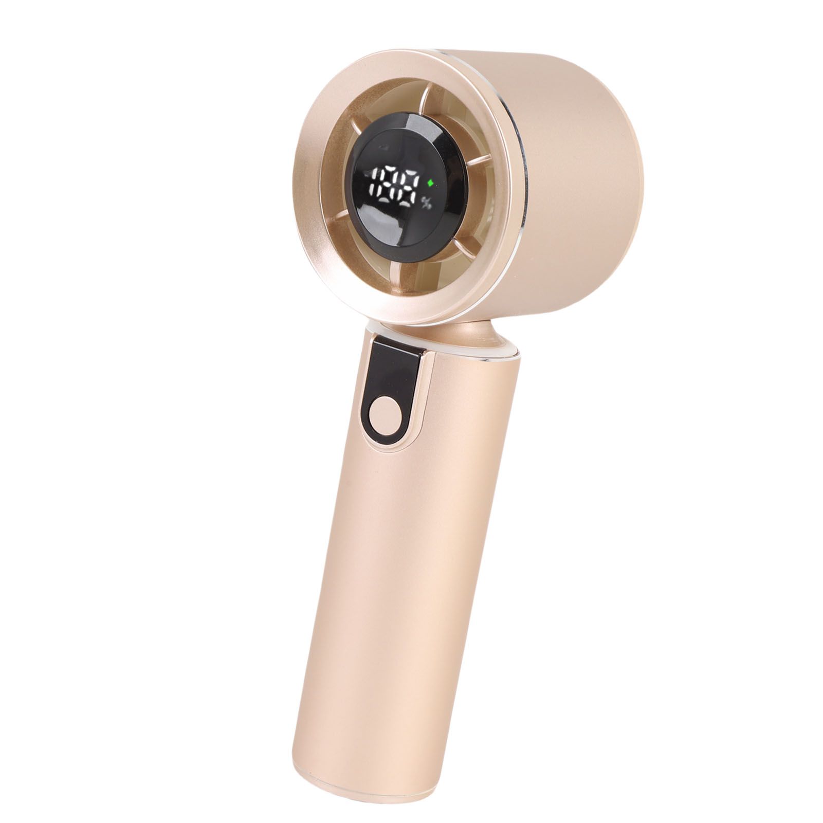 Handheld Travel Fan Colorful Ambiance Lights High Speed Low Noise Portable view 9