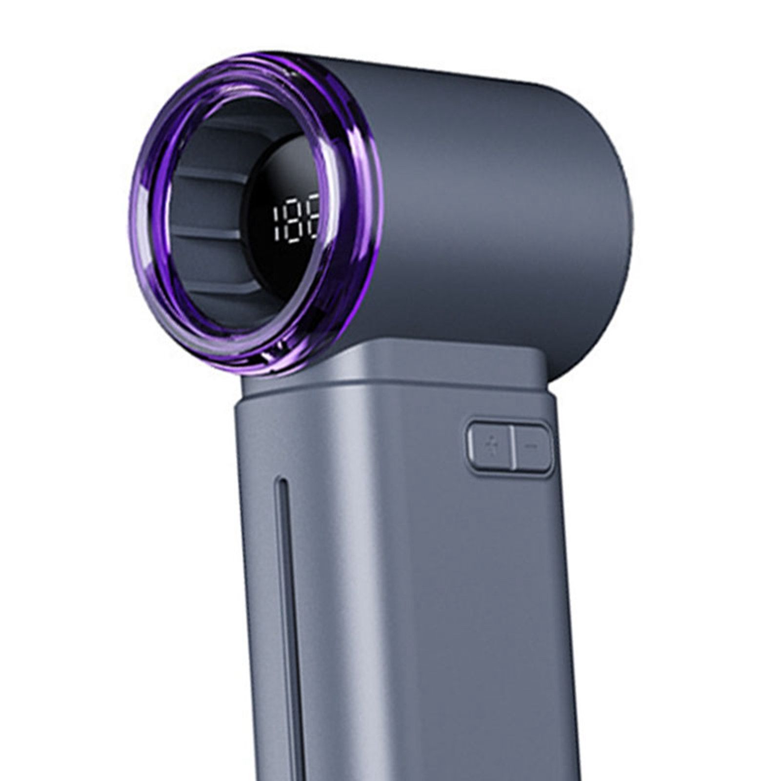 Handheld Portable Turbo Fan Gray view 2