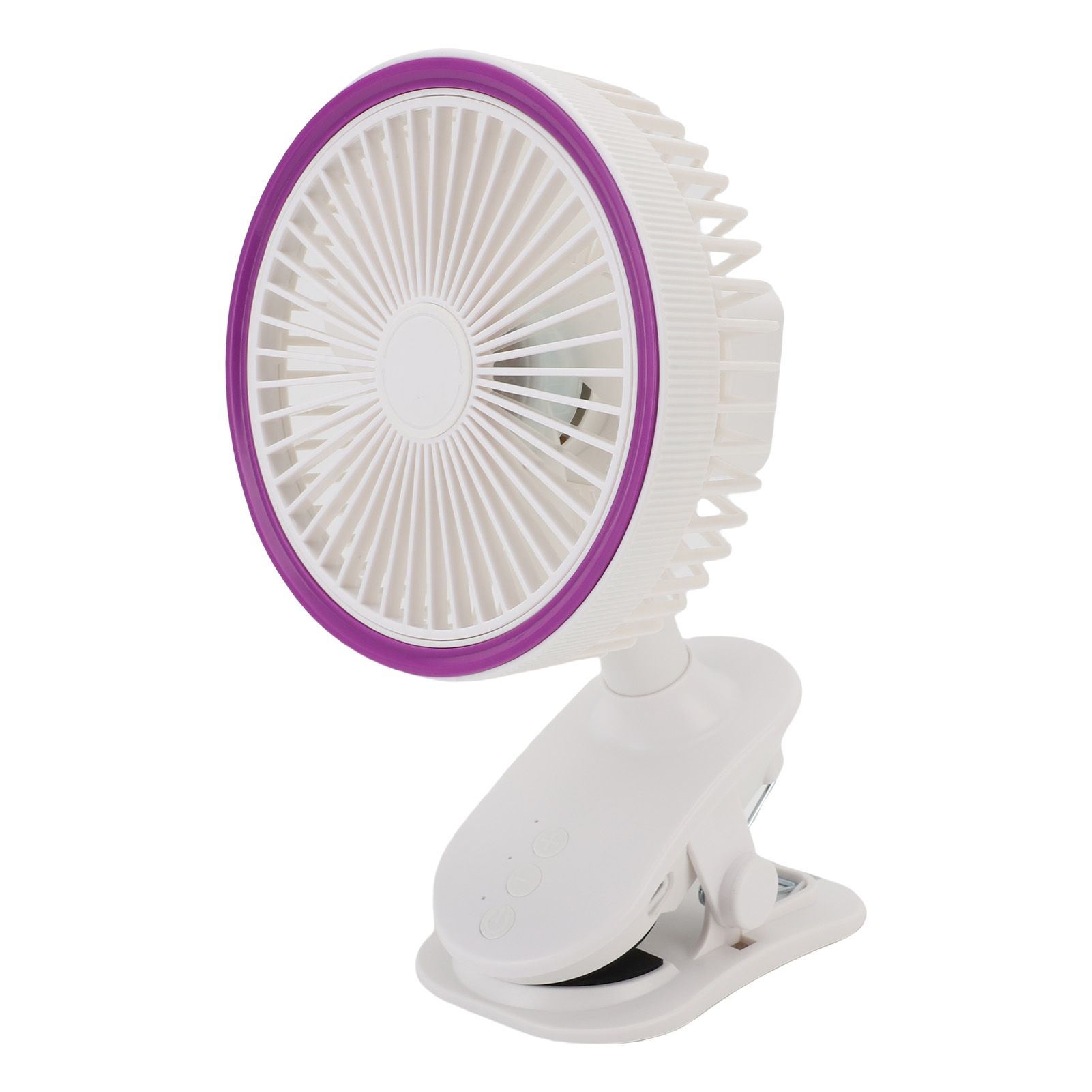 Fan with Clamp Quiet 360 Degree Rotation Rechargeable USB Portable Fan for view 9