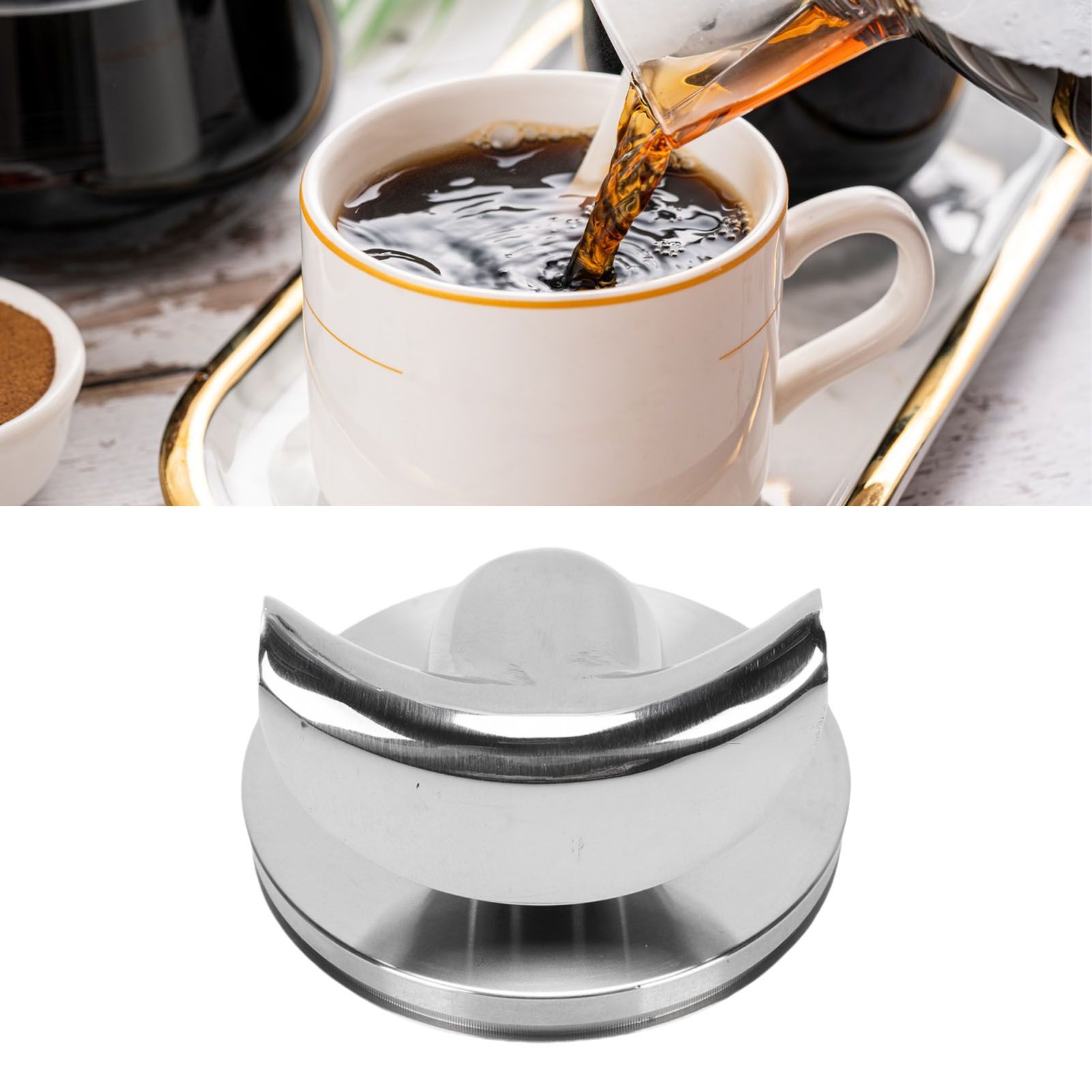 54mm Portafilter Spout Bottomless To Spouted Coffee Machine Portafilter Spout view 12