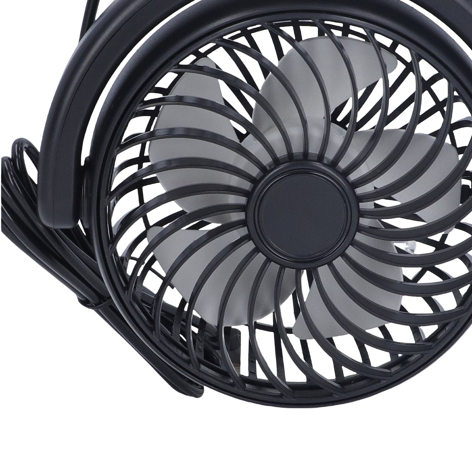 USB Car Cooling Fans for Backseat Dual Head Car Fan Quiet Vehicle Rear view 7