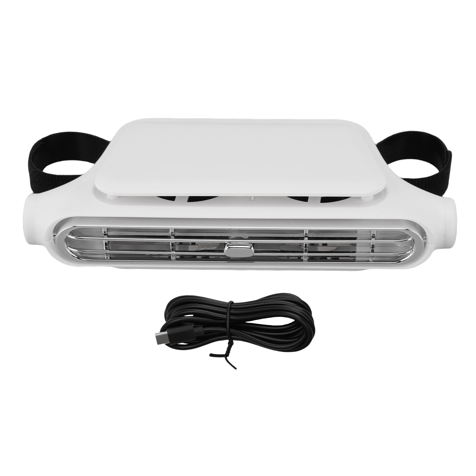 Car Seat Cooling Fan Bladeless Adjustable USB Car Headrest Backseat Cooling view 3