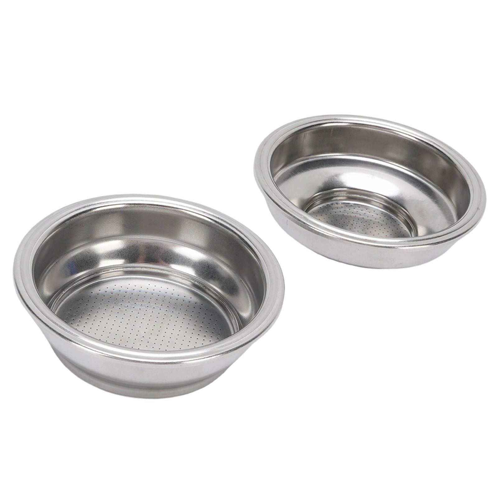 2Pcs 58mm Pressurized Filter Basket Stainless Steel 18g Capacity Pressurized view 7