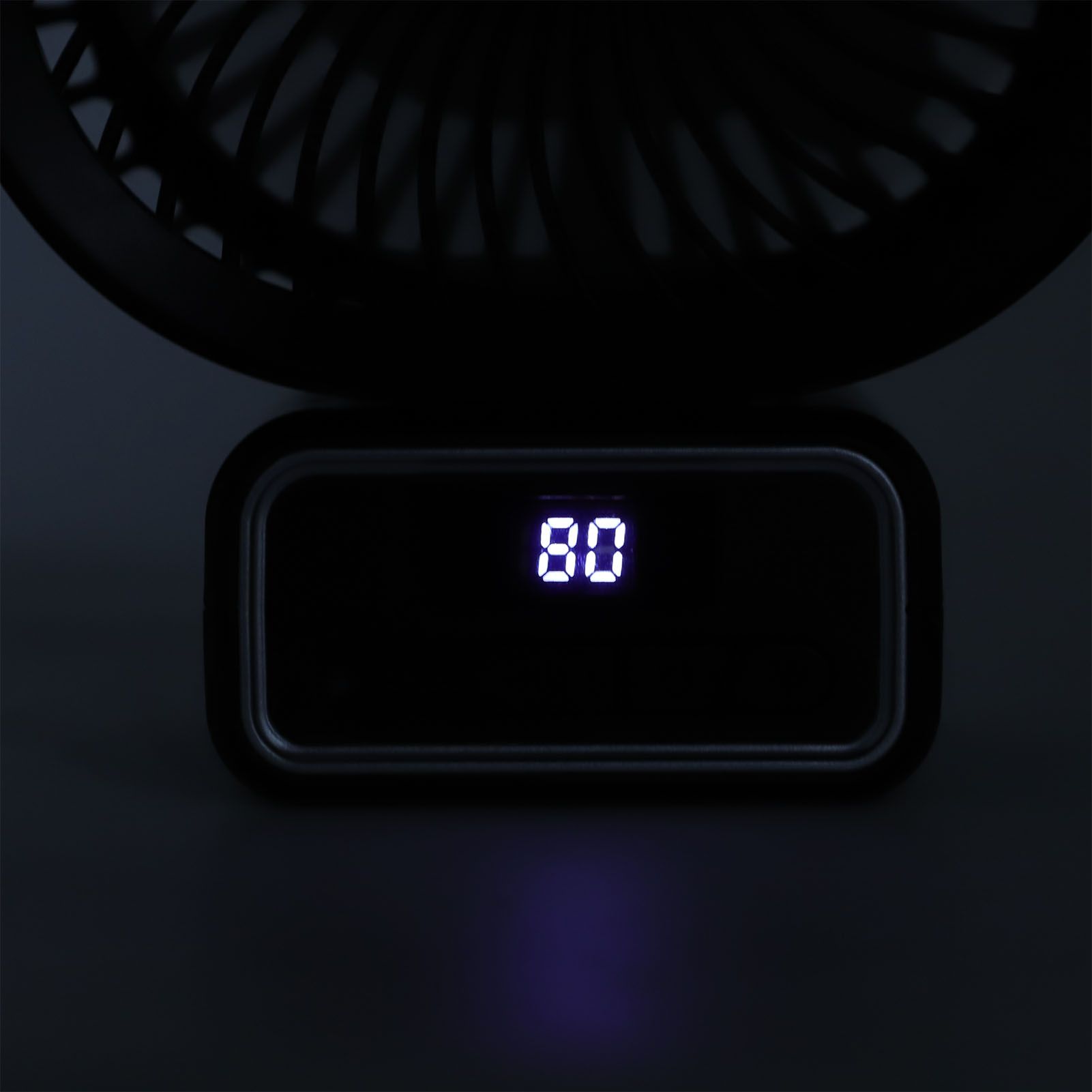 Stroller Fan 3 Wind Speeds Auto Oscillating Portable Fan with Detachable view 2