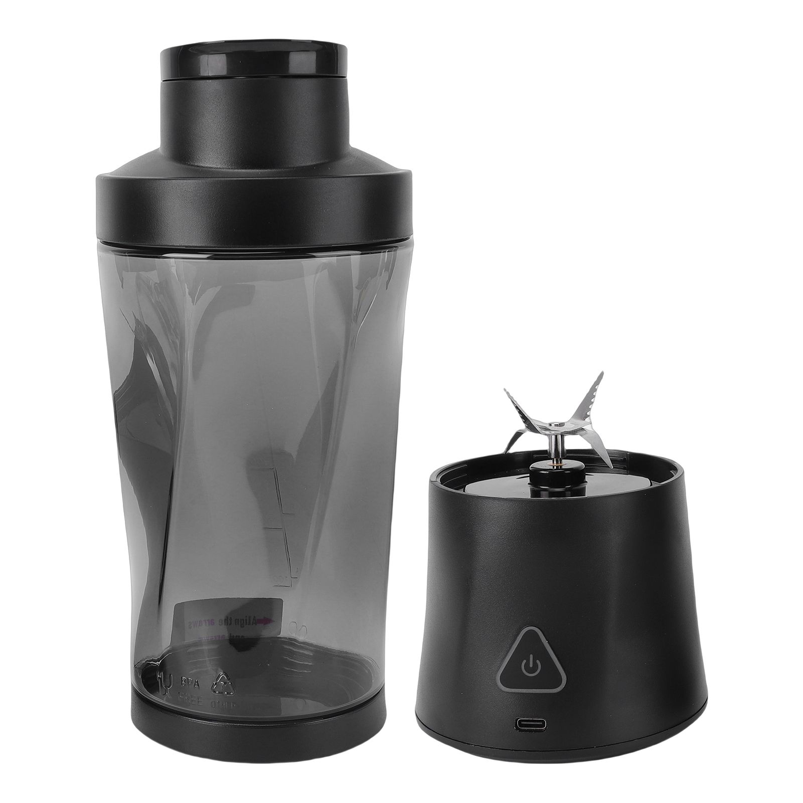 Portable Blender USB Rechargeable 22000 RPM High Speed Ice Crushing Electric view 10