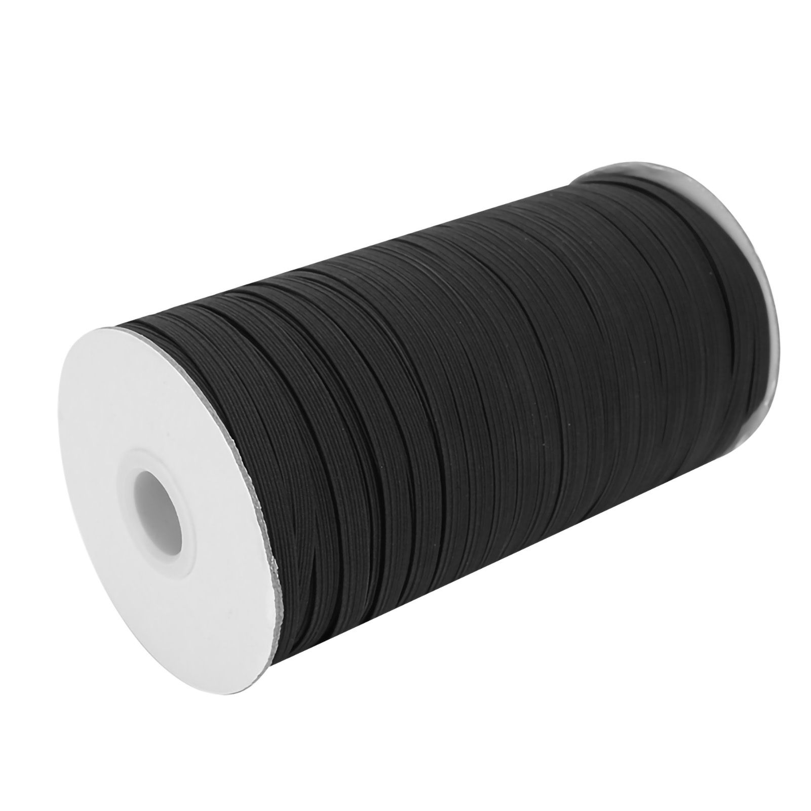 0.6cm 90m/Roll Flat Elastic Cords Stretchy Threads Cable Strings for DIY Cloth view 5
