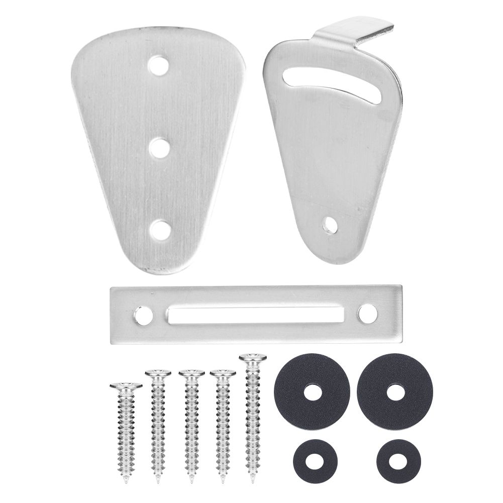 Stainless Steel Sturdy Door Lock Hardware Accessories for Barn Hanging Rail view 2