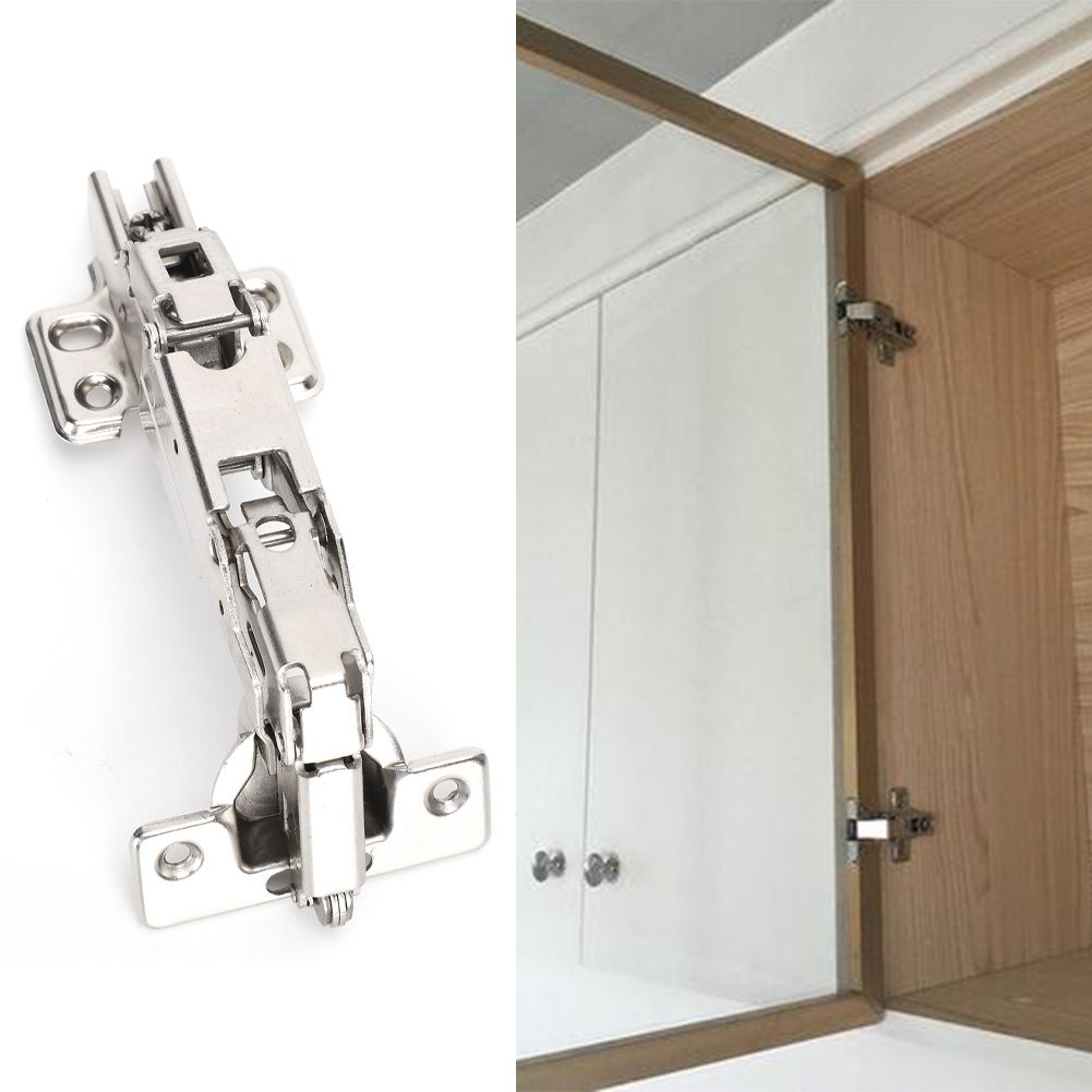 3Pcs Stainless Steel Door Hinge for Cabinet Cupboard Closet Furniture Hardware view 6