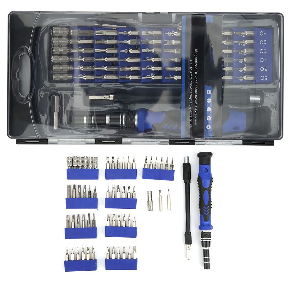 56 in 1 Multifunctional Screwdriver Set Screwdriver Bit Kit for Mobile Glasses view 2