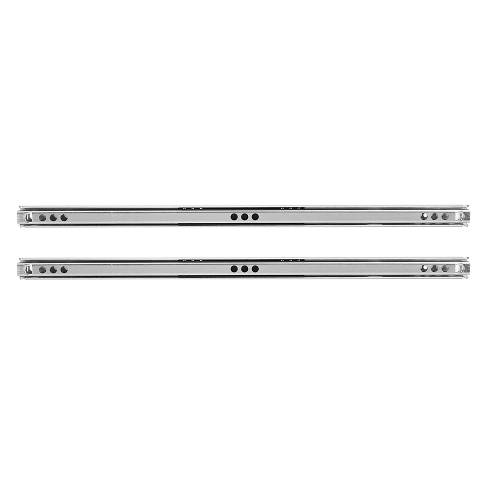 2Pcs/Set 342x17mm Cold Rolled Steel Drawer Rail Ball Bearing Slide for Cabinet view 2