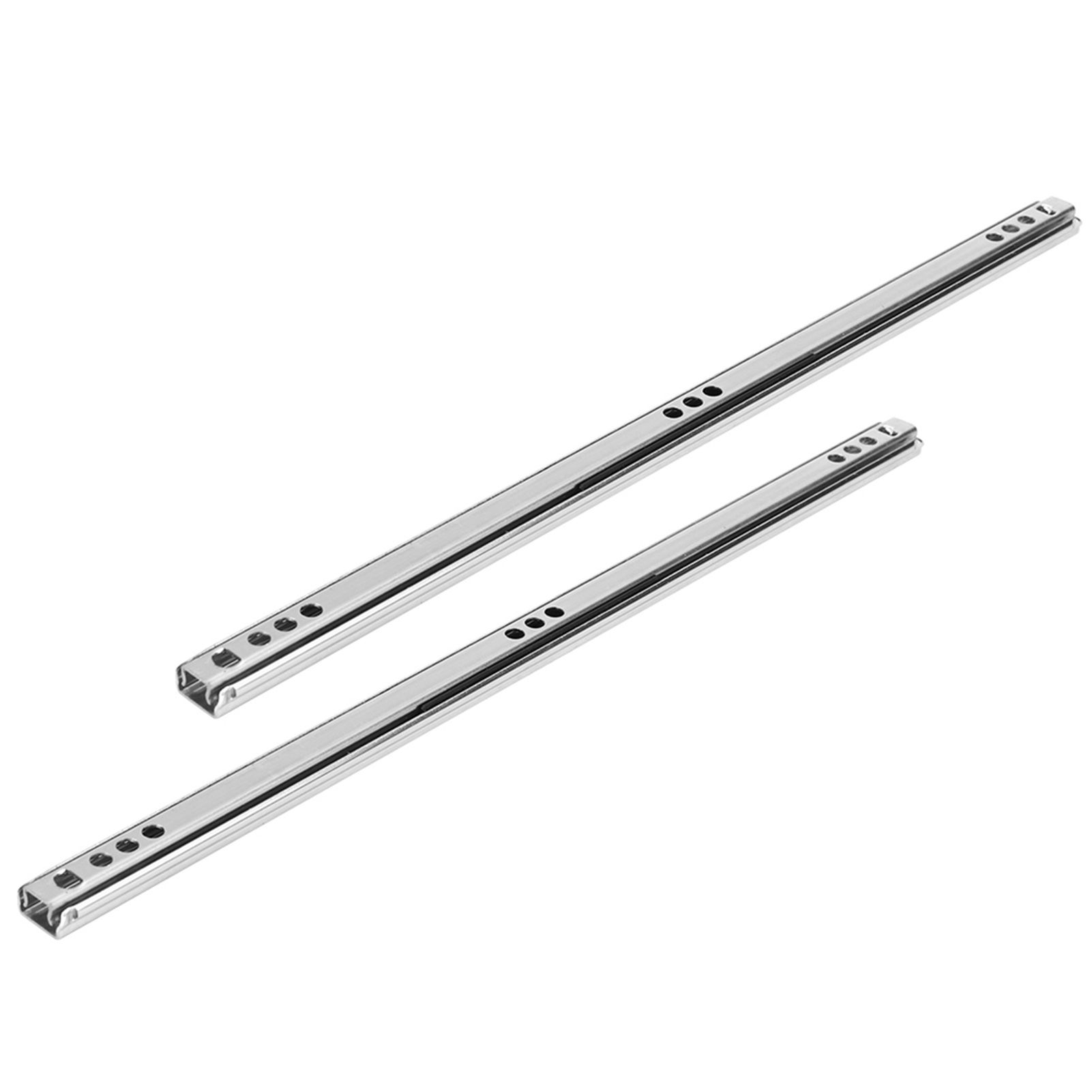 2Pcs/Set 342x17mm Cold Rolled Steel Drawer Rail Ball Bearing Slide for Cabinet view 4