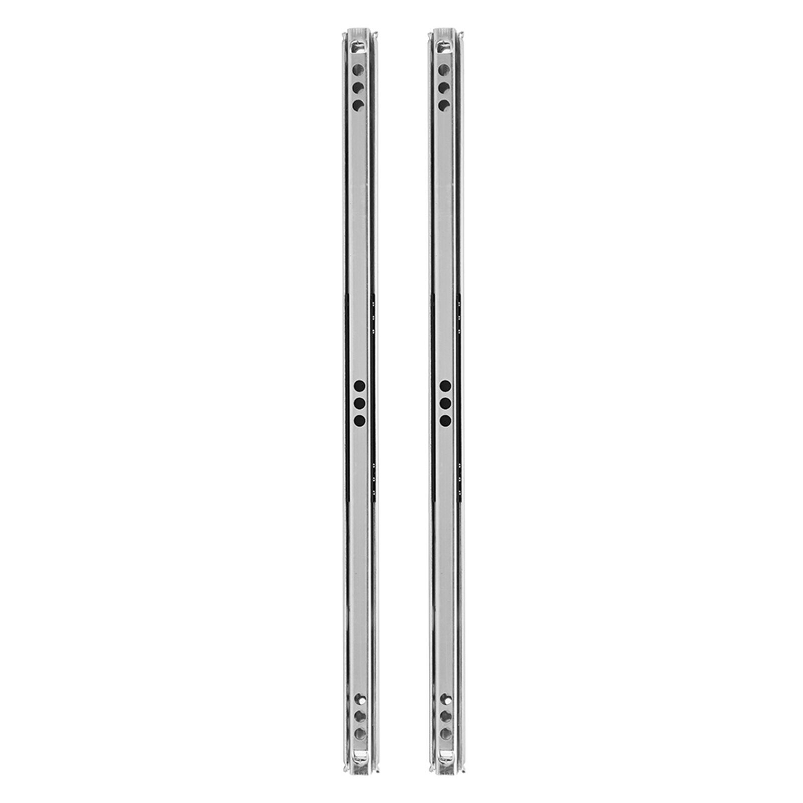 2Pcs/Set 342x17mm Cold Rolled Steel Drawer Rail Ball Bearing Slide for Cabinet view 8