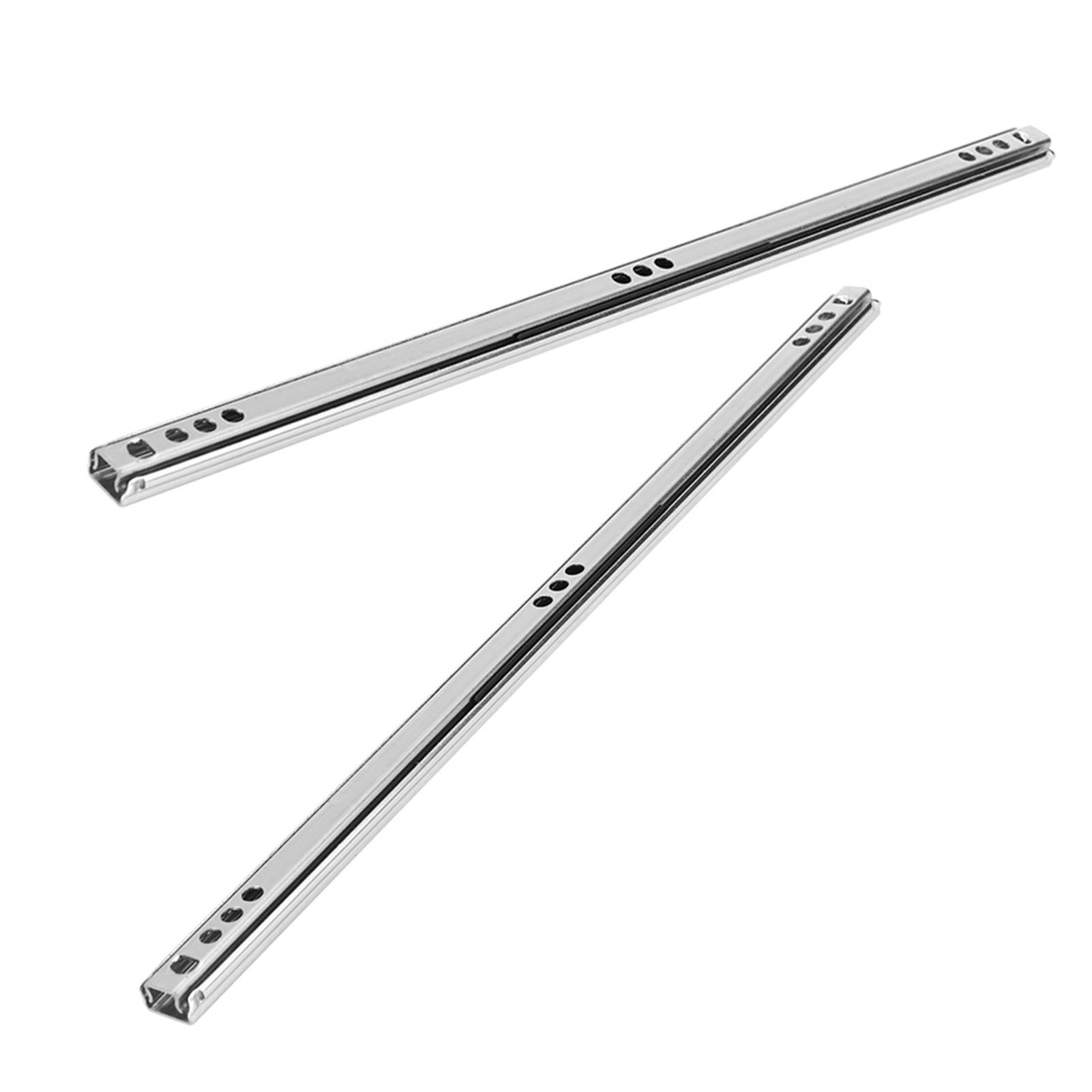 2Pcs/Set 342x17mm Cold Rolled Steel Drawer Rail Ball Bearing Slide for Cabinet view 10