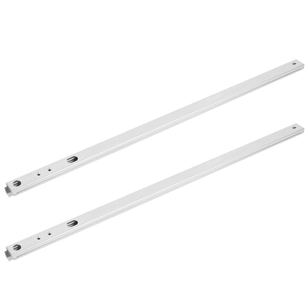2Pcs Set Cold‑Roll Steel Sheet Ball Bearing Drawer Slide Rail Cabinet view 8