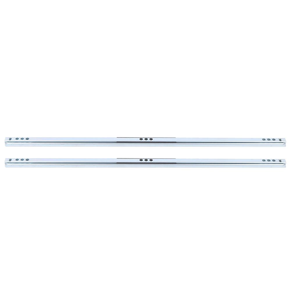 2Pcs/Set 450x17mm Drawer Steel Ball Slide Rail Hardware Accessory for Cabinet view 2