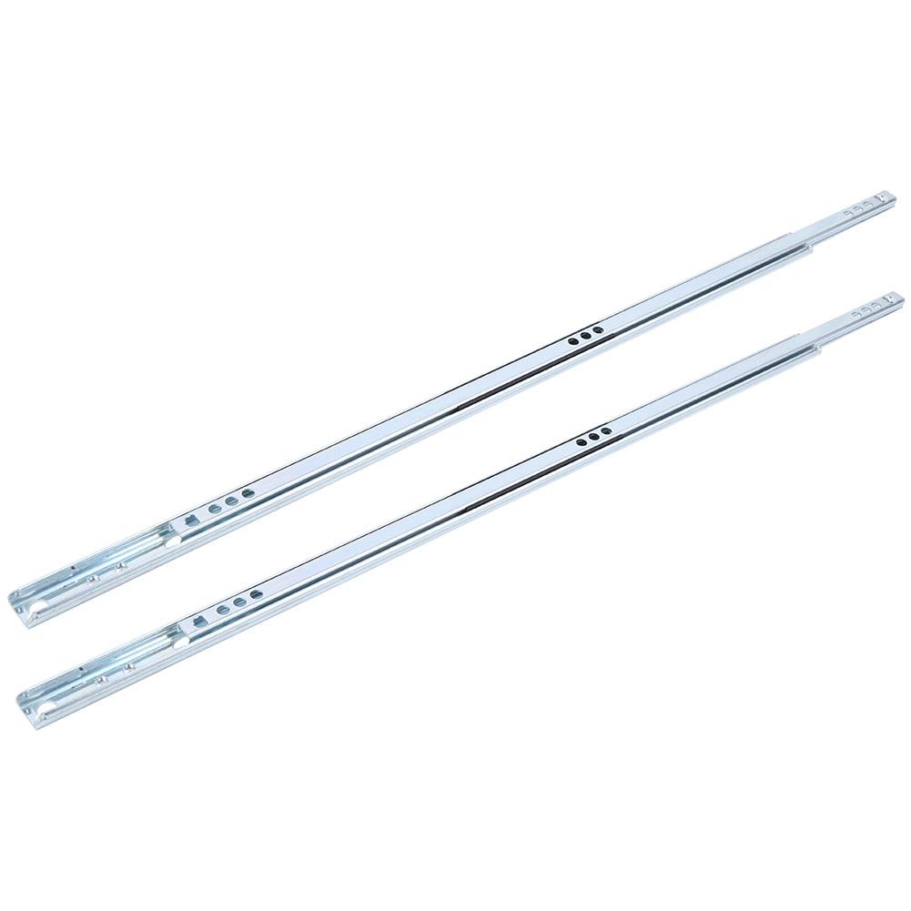 2Pcs/Set 450x17mm Drawer Steel Ball Slide Rail Hardware Accessory for Cabinet view 5