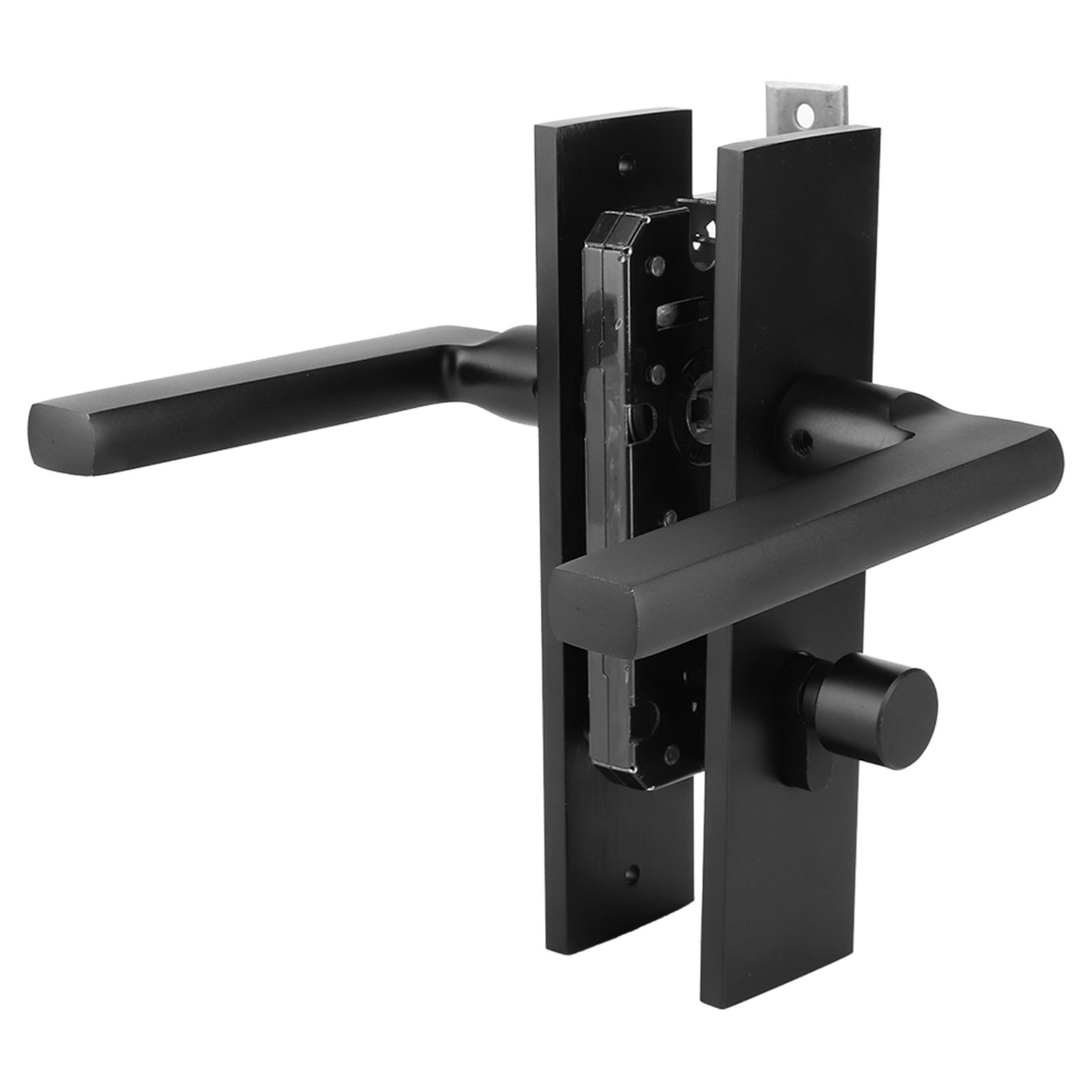 Space Aluminum Bedroom Door Lock Home Security Bedroom Handle Lock with Keys view 8