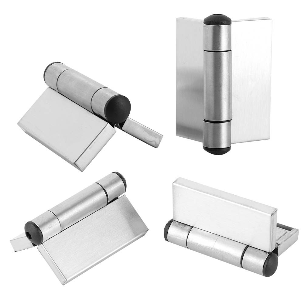 4pcs Stainless Steel Spring Hinge Automatic Closing Cabinet Wardrobe Hinge view 7