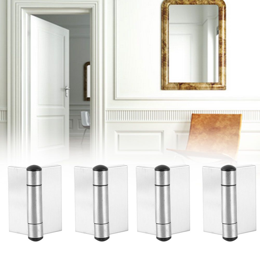 4pcs Stainless Steel Spring Hinge Automatic Closing Cabinet Wardrobe Hinge view 10