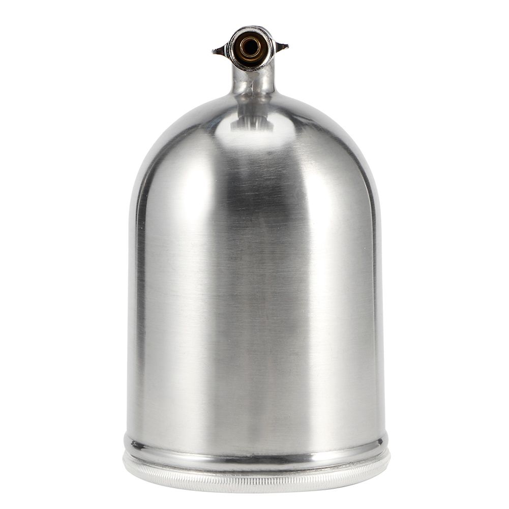 600CC Professional Aluminum Airbrush Paint Side Pot Spray Paint Cup Container view 2