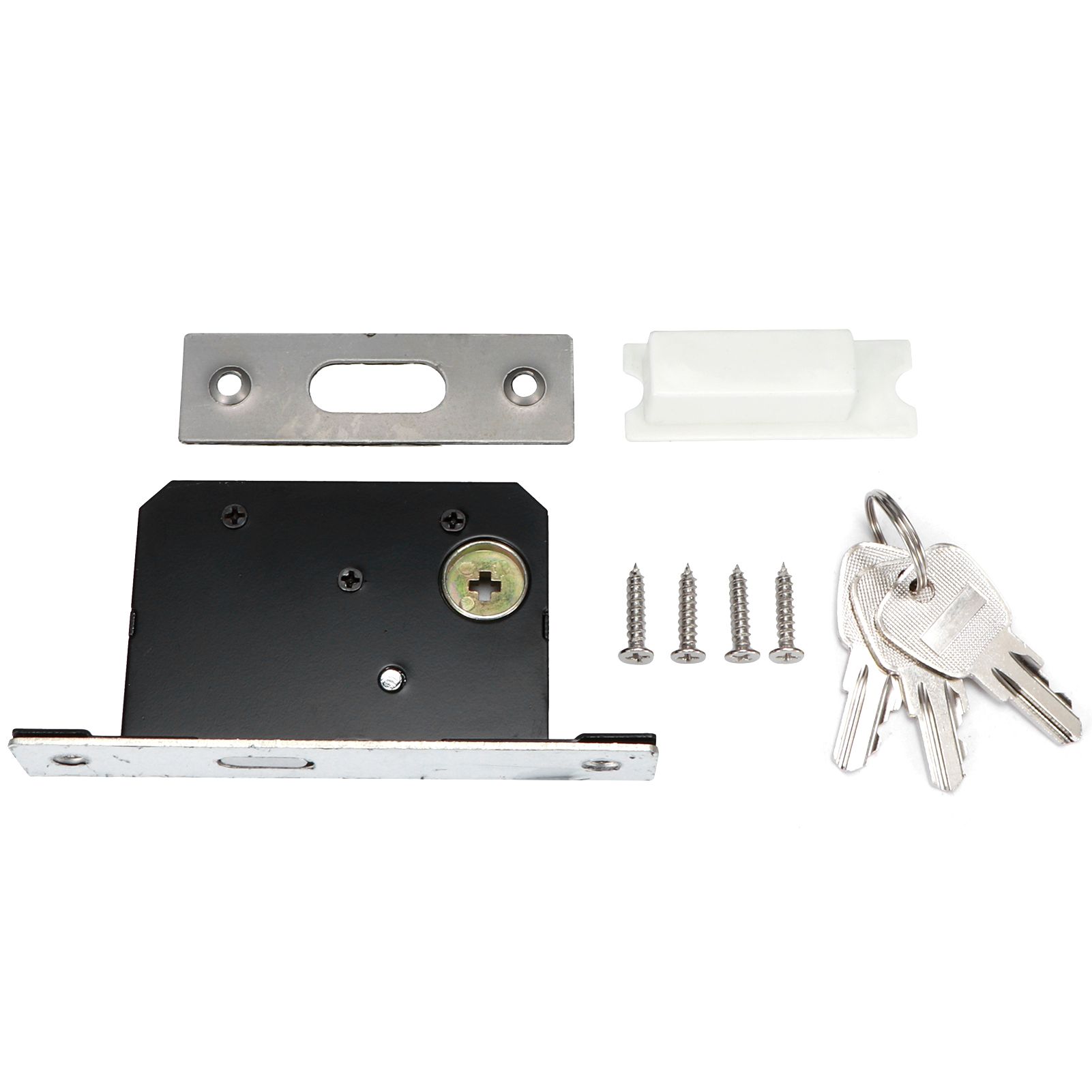 Zinc Alloy Sliding Door Lock Latch Handle Set Bathroom Balcony Cabinet Door view 11