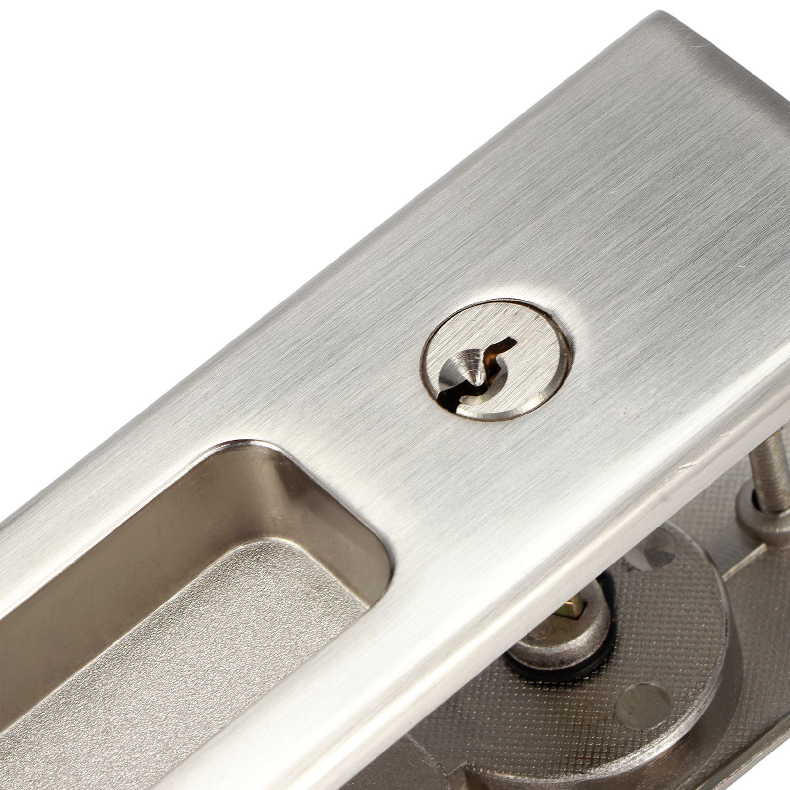 Zinc Alloy Sliding Door Lock Latch Handle Set Bathroom Balcony Cabinet Door view 12