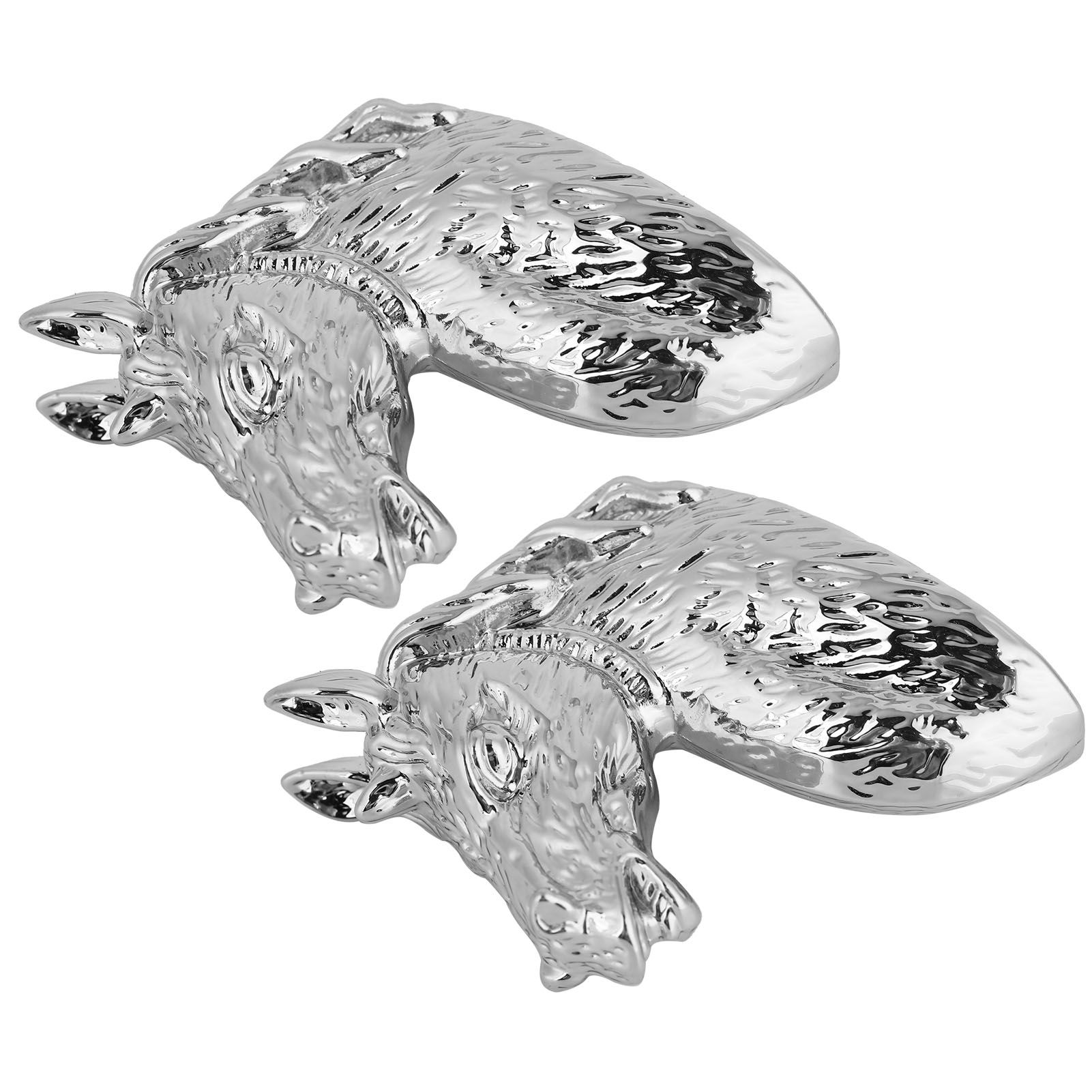 2 Sets Modern Stylish Cabinet Handles Horse Head Pull Kitchen Wardrobe Drawer view 8
