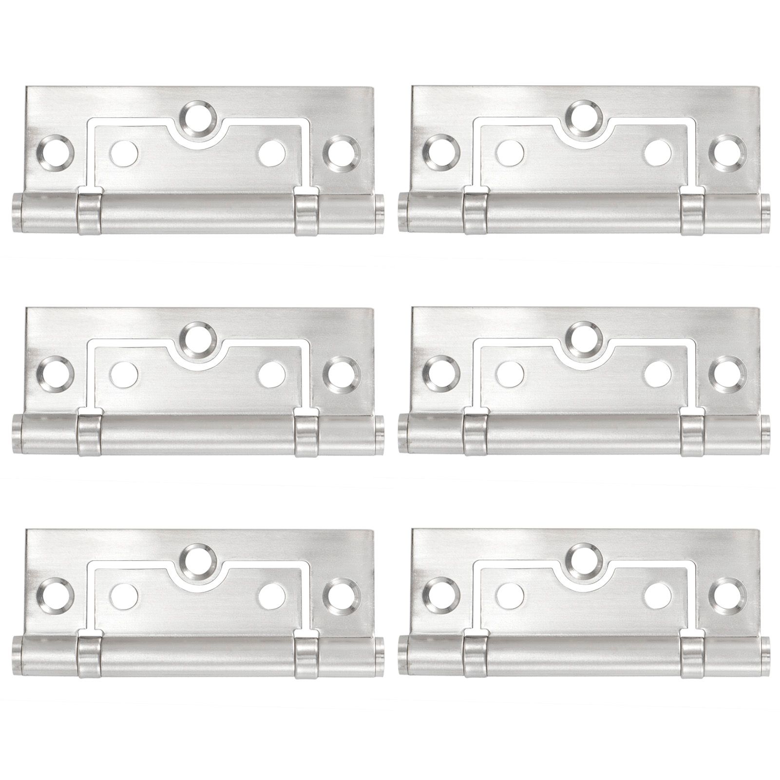 6PCS Stainless Steel Hinge Mute Door Window Flat Open Hinge Furniture Hardware view 3