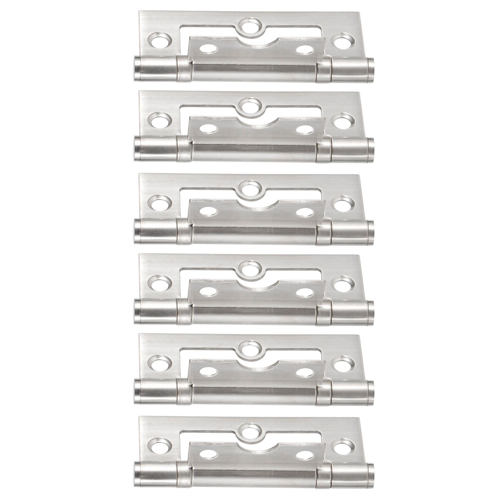 6PCS Stainless Steel Hinge Mute Door Window Flat Open Hinge Furniture Hardware view 7