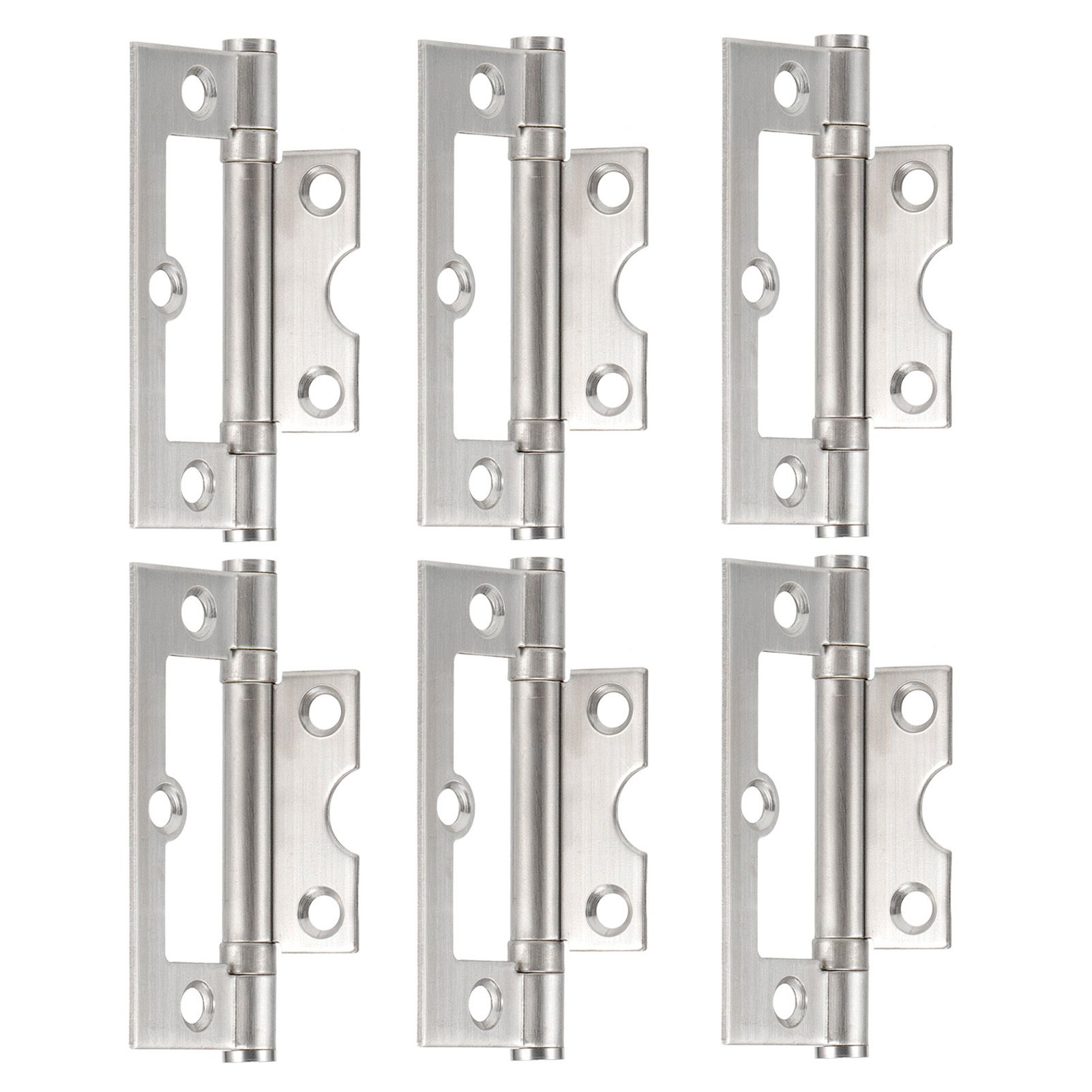 6PCS Stainless Steel Hinge Mute Door Window Flat Open Hinge Furniture Hardware view 10