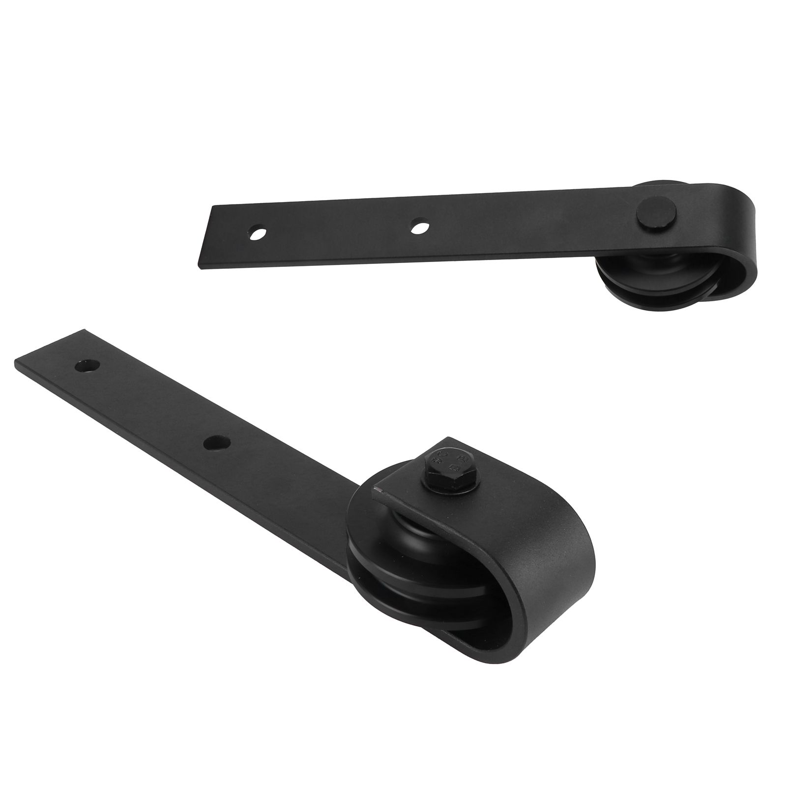 Sliding Barn Door Pulley Hardware Rack Hanger Roller Wheel Carbon Steel Noiseless view 6
